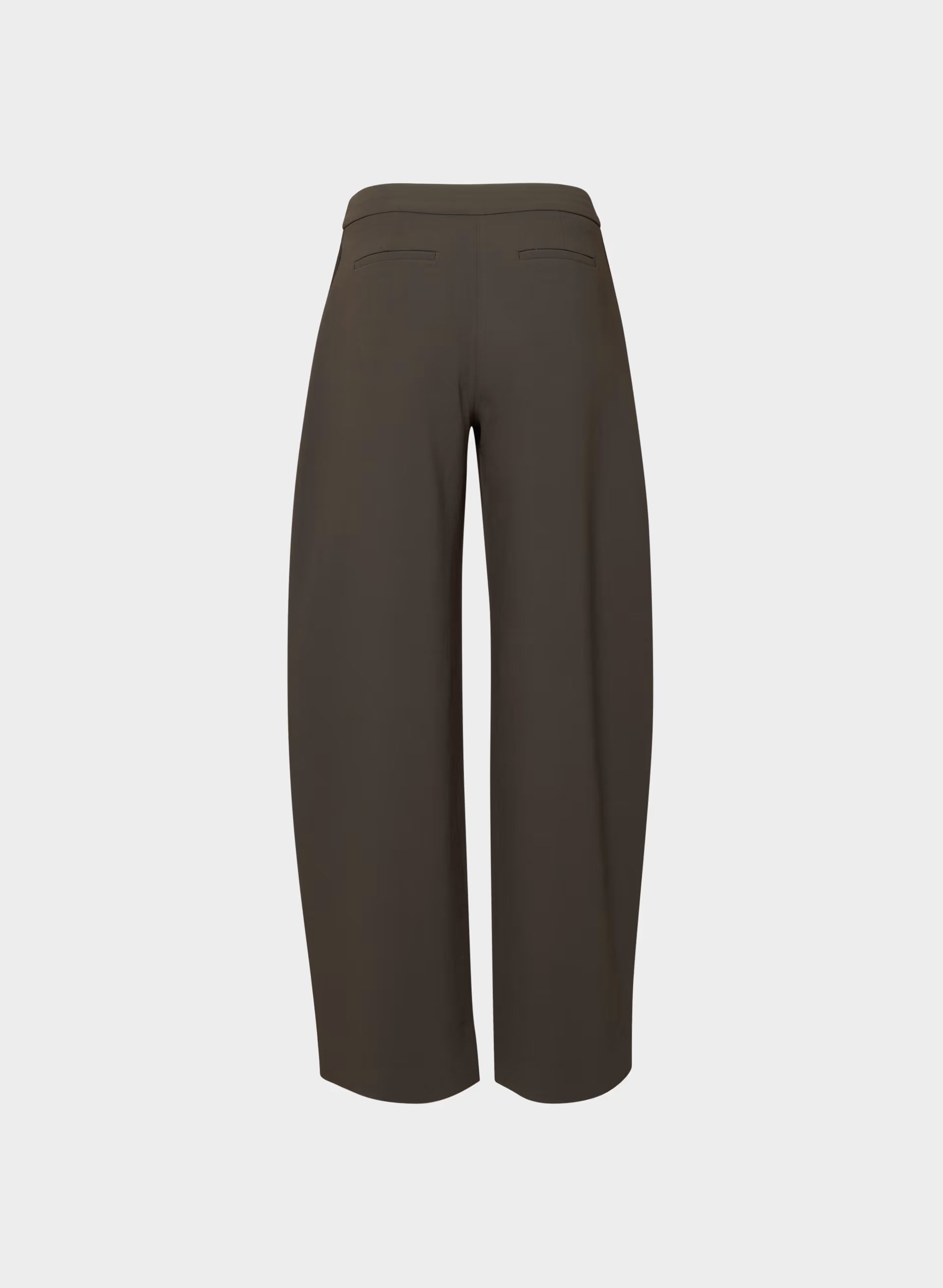 Helix Barrel Pant - Crepette™ - CACAO NIB BROWN