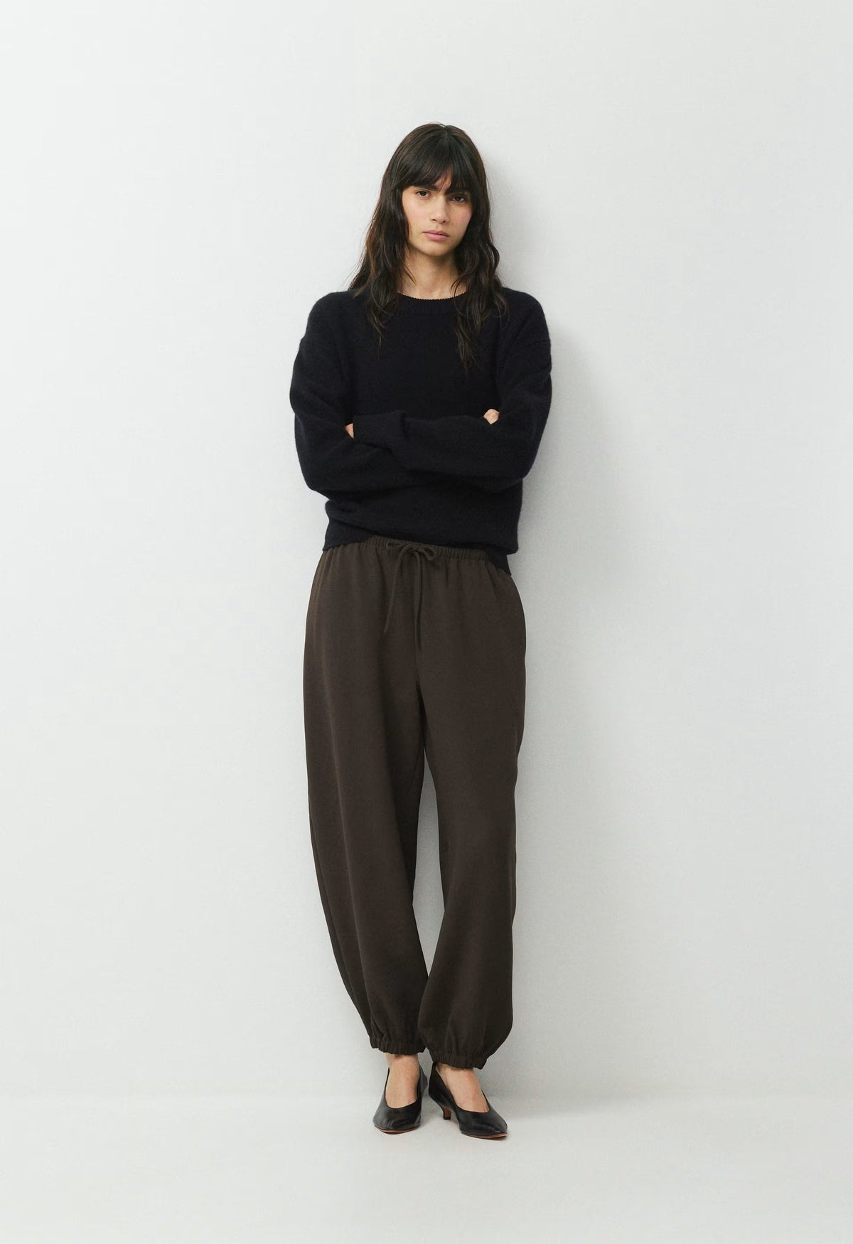 Radius Balloon Pant - Crepette™ - CACAO NIB BROWN