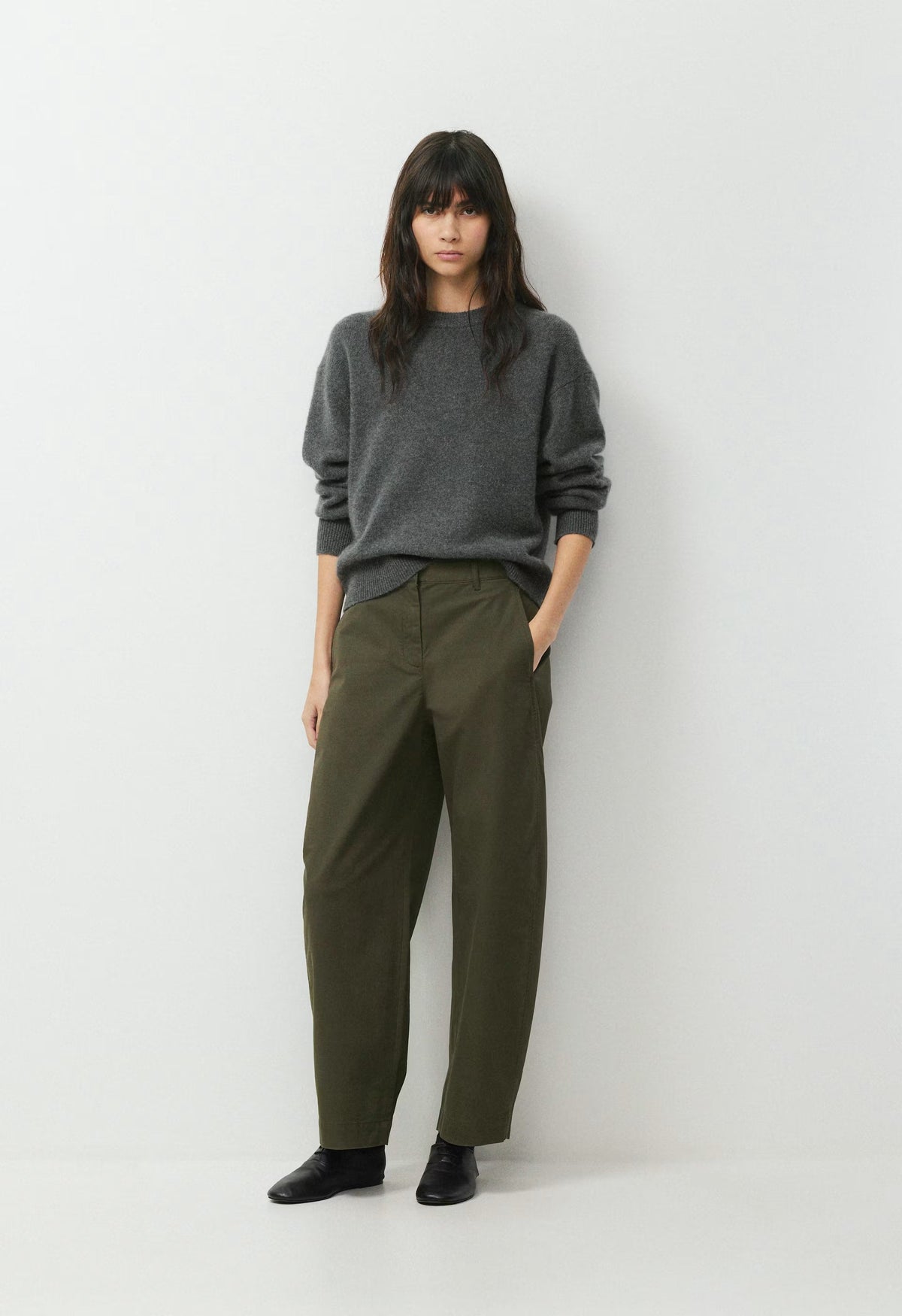 Lawrence Pant - Chino - DARK OLIVE