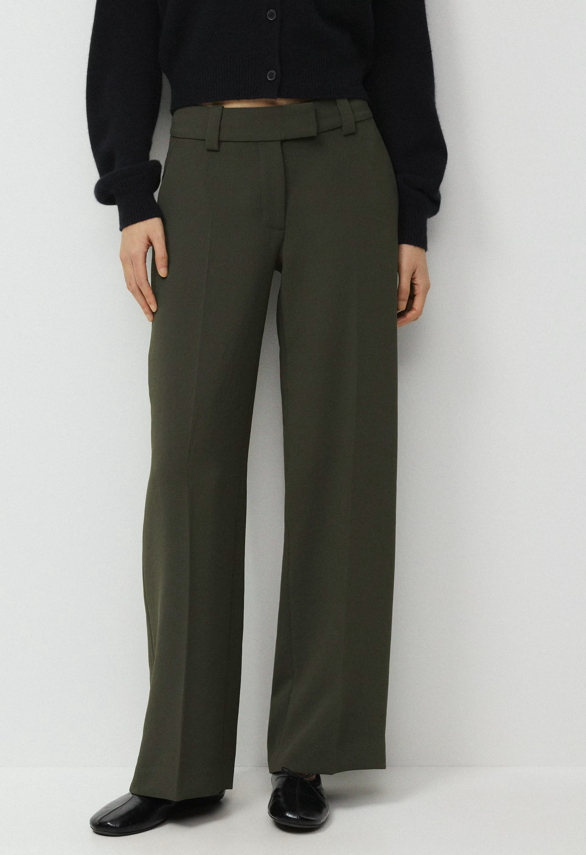 Seville Pant - Crepette™ - FLINT GREEN