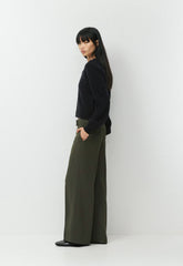 Seville Pant - Crepette™ - FLINT GREEN