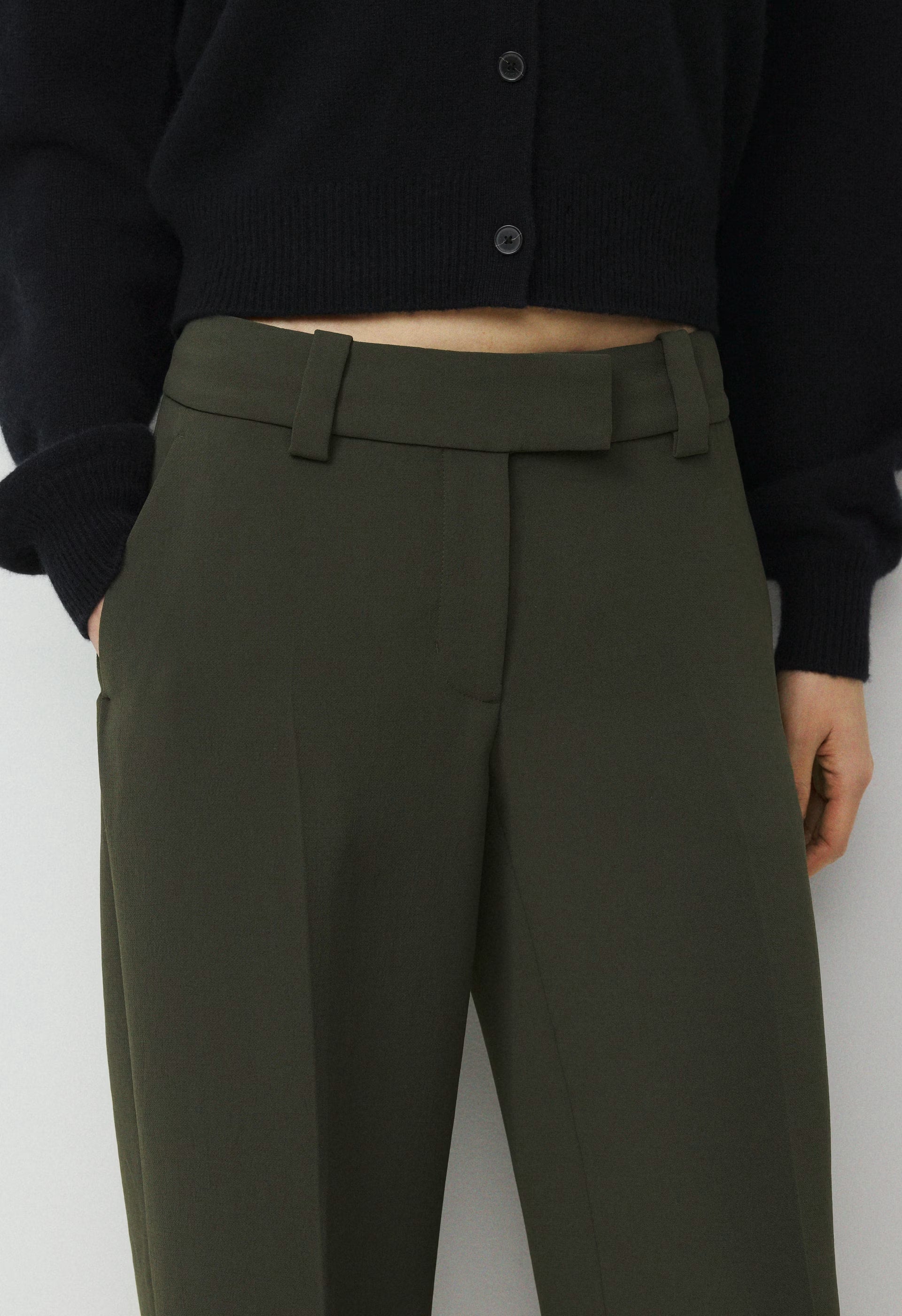 Seville Pant - Crepette™ - FLINT GREEN