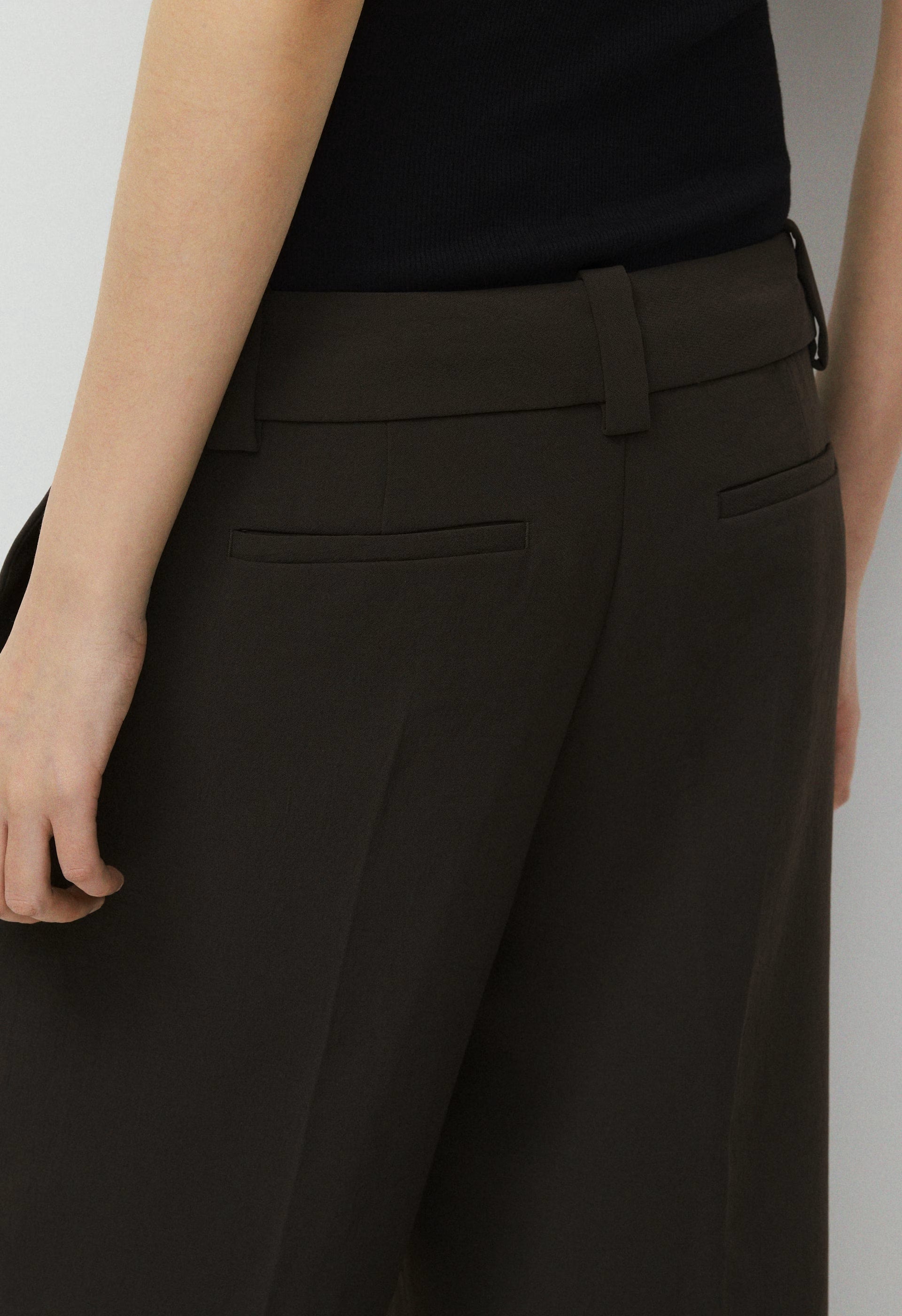 Seville Pant - Crepette™ - CACAO NIB BROWN