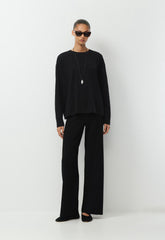 Souvenir Pant - Wonder Yarn - BLACK