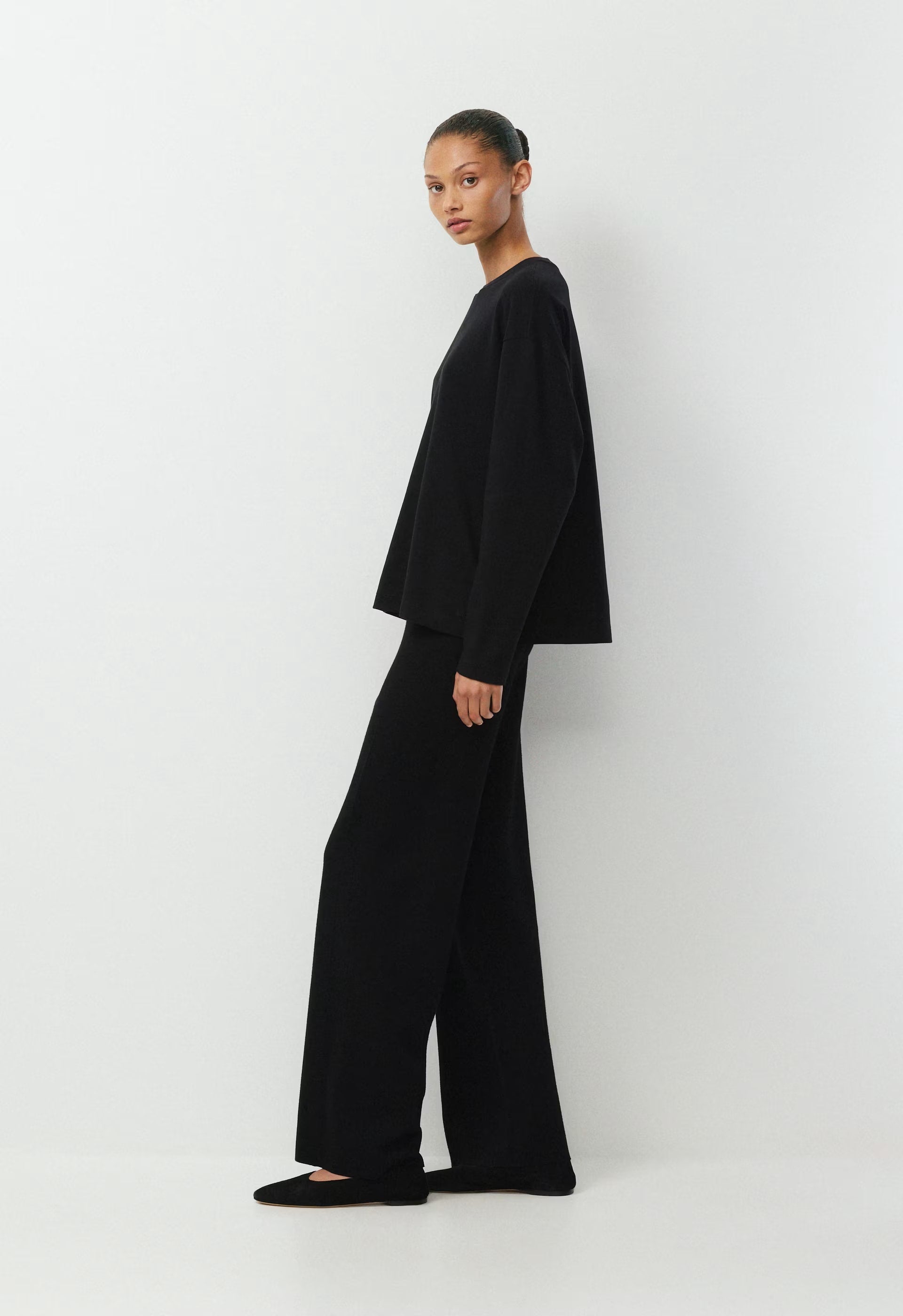 Souvenir Pant - Wonder Yarn - BLACK
