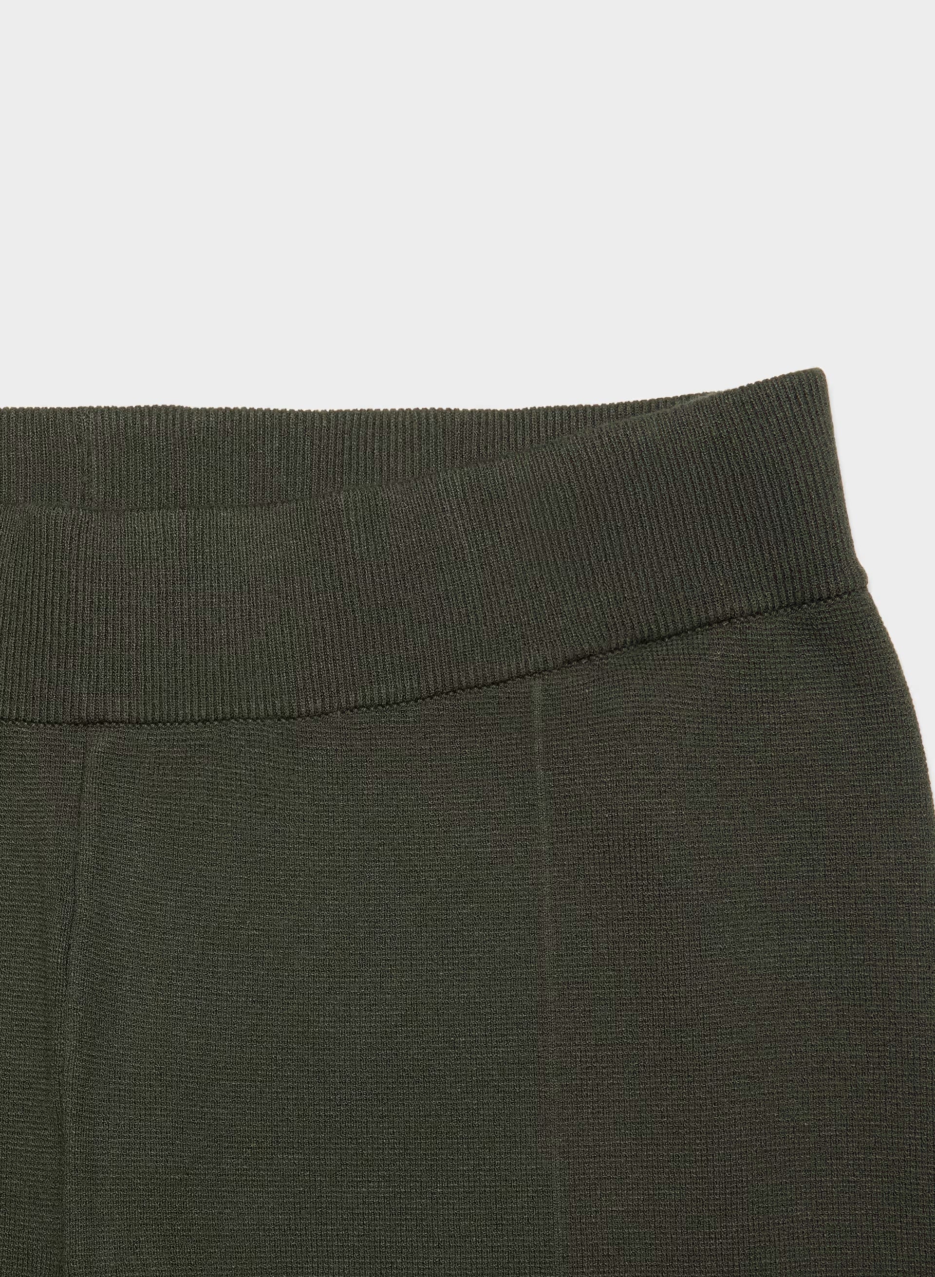 Souvenir Pant - Wonder Yarn - FLINT GREEN