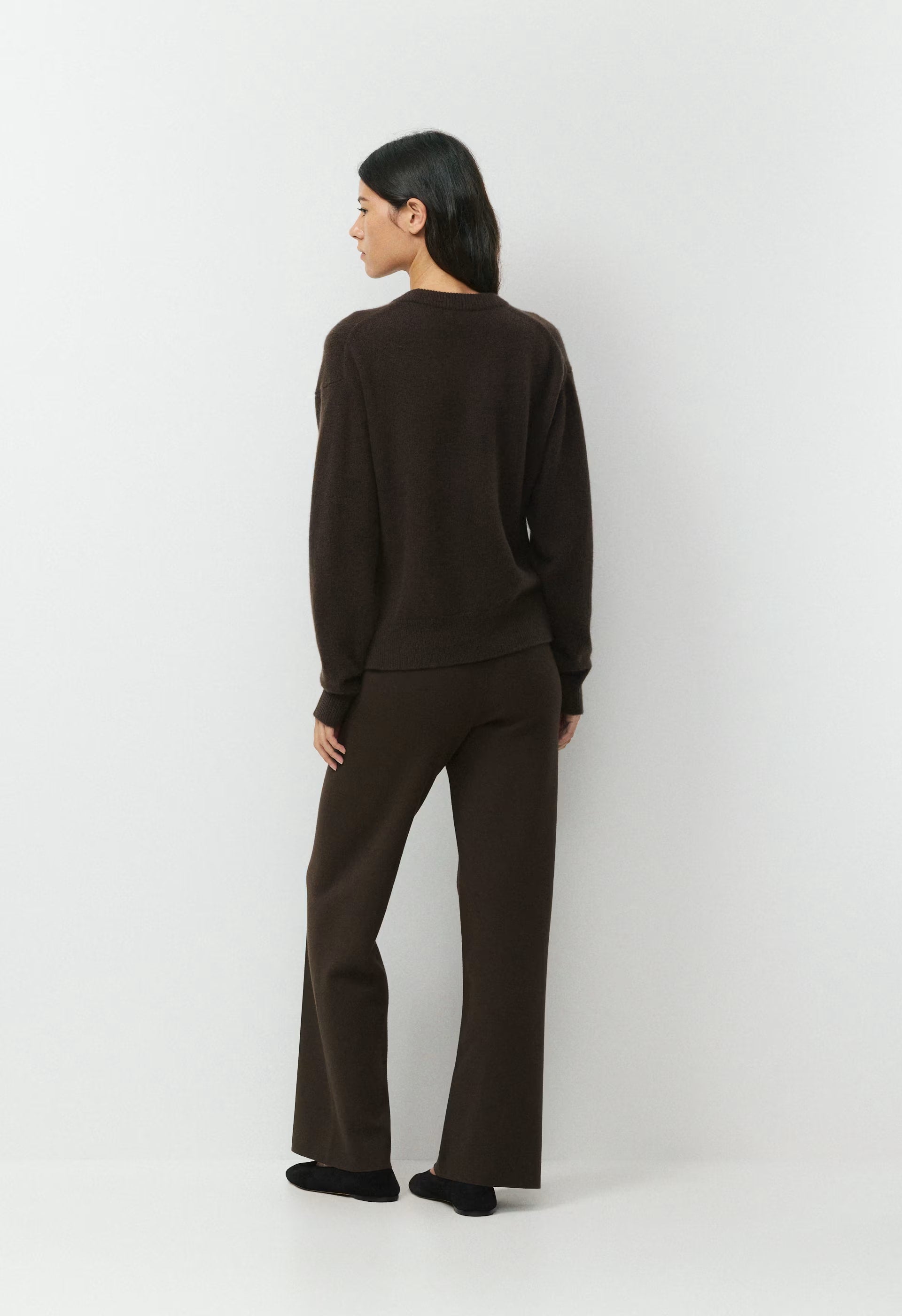 Souvenir Pant - Wonder Yarn - CACAO NIB BROWN