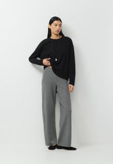 Souvenir Pant - Wonder Yarn - HEATHER DARK GREY