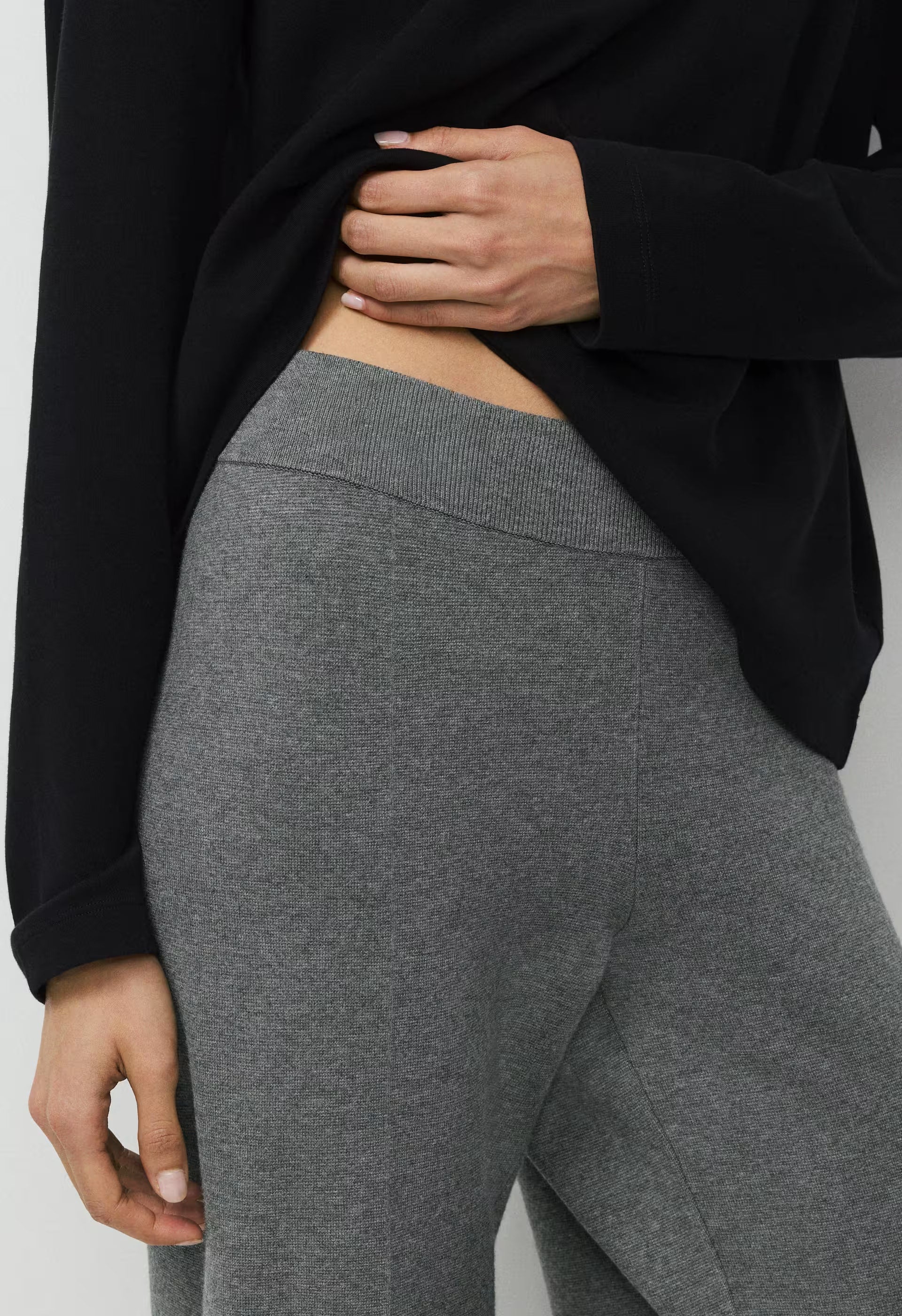 Souvenir Pant - Wonder Yarn - HEATHER DARK GREY