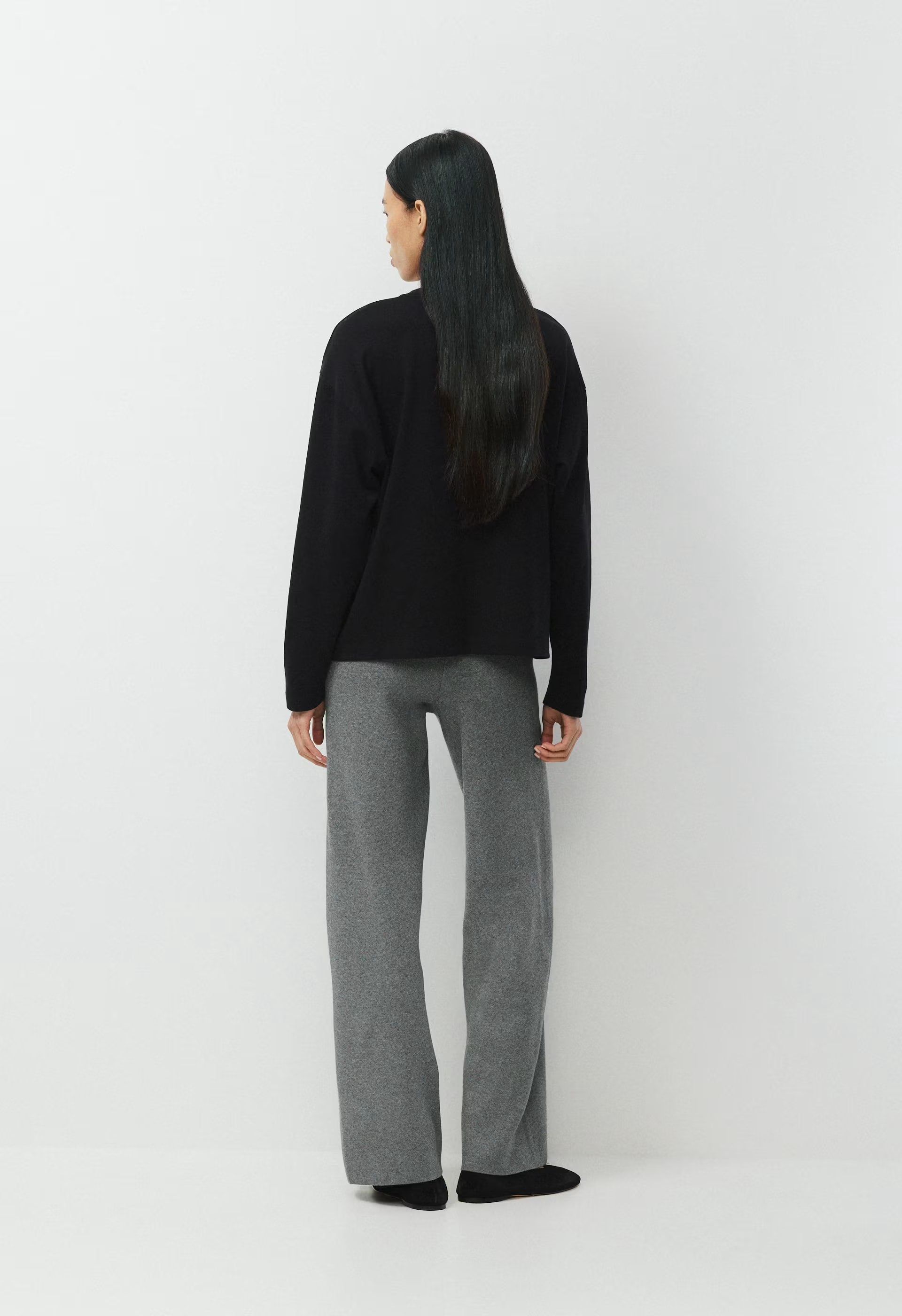 Souvenir Pant - Wonder Yarn - HEATHER DARK GREY