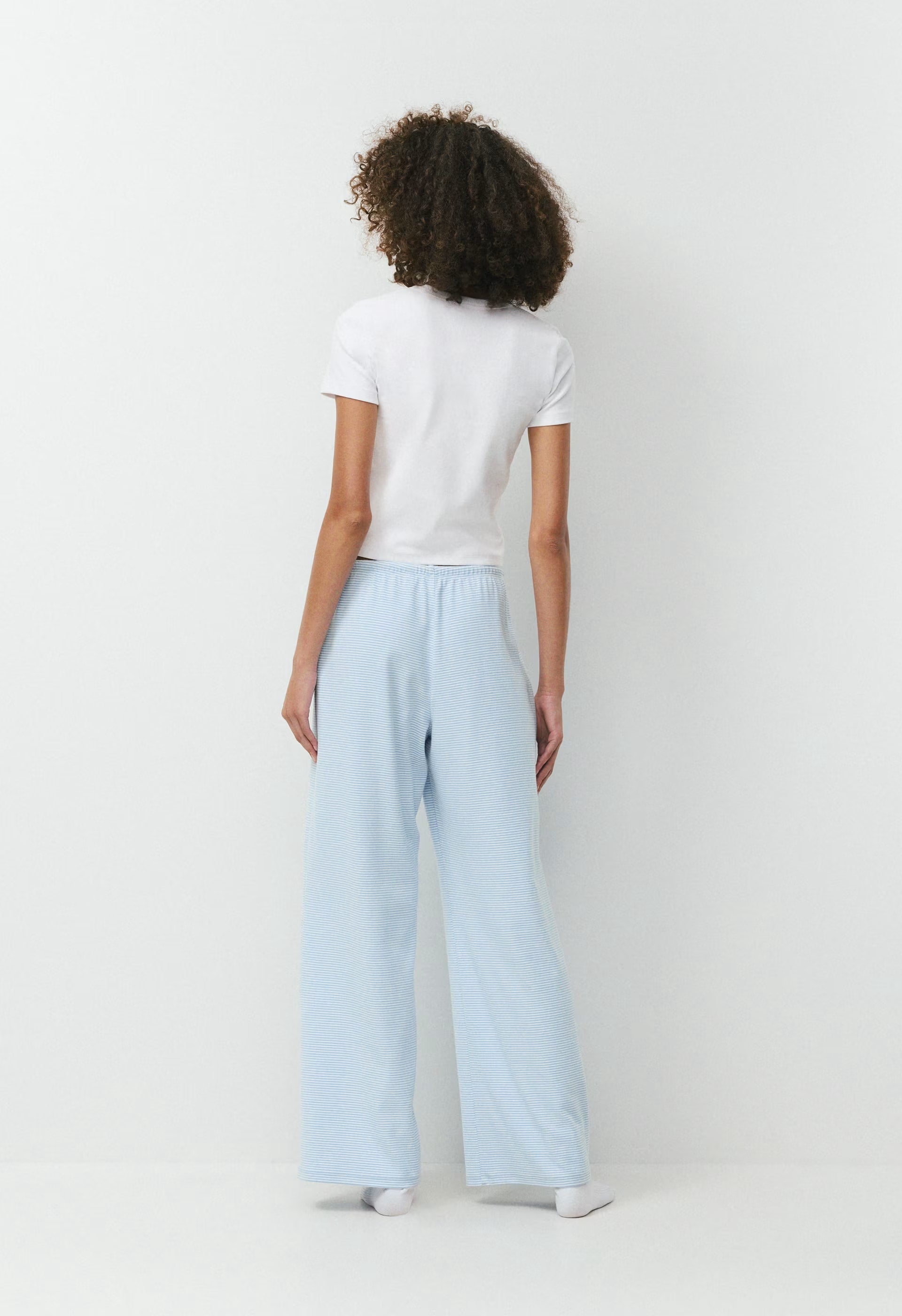 BestHug™ Gilmore Pant - RIPPLE BLUE/ WHITE
