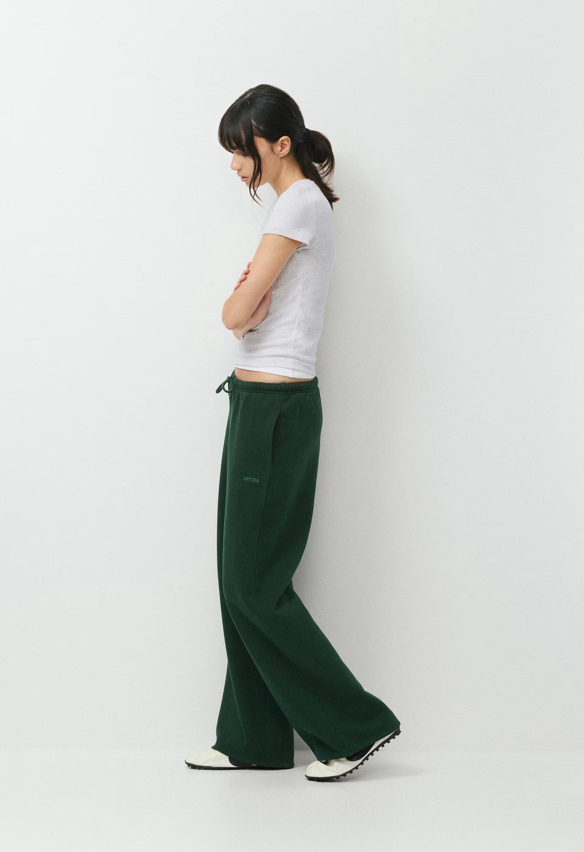 Cozy Sweatfleece Mega Flutter™ Sweatpant - FIGTREE GREEN