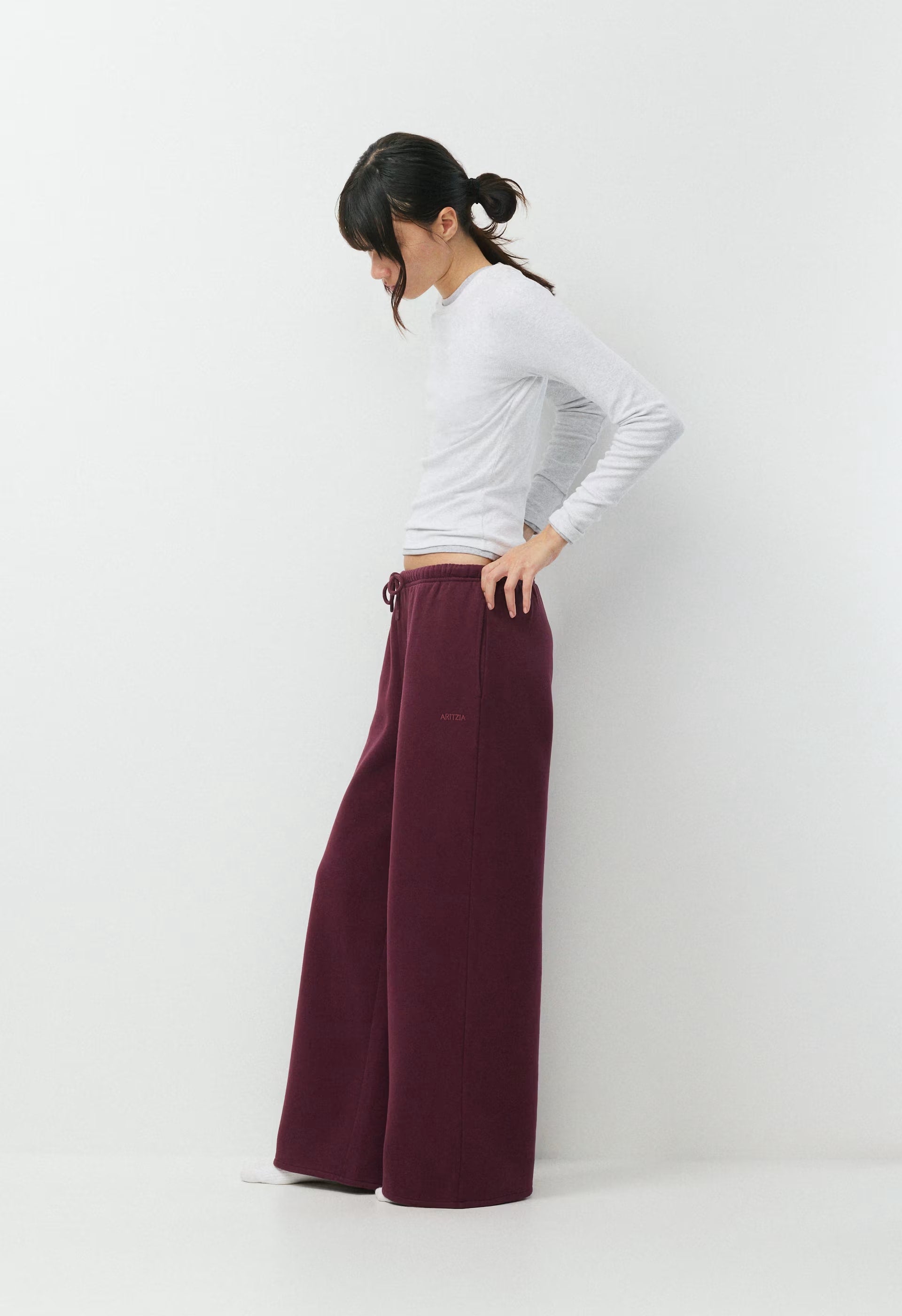 Cozy Sweatfleece Mega Flutter™ Sweatpant - GALA PLUM