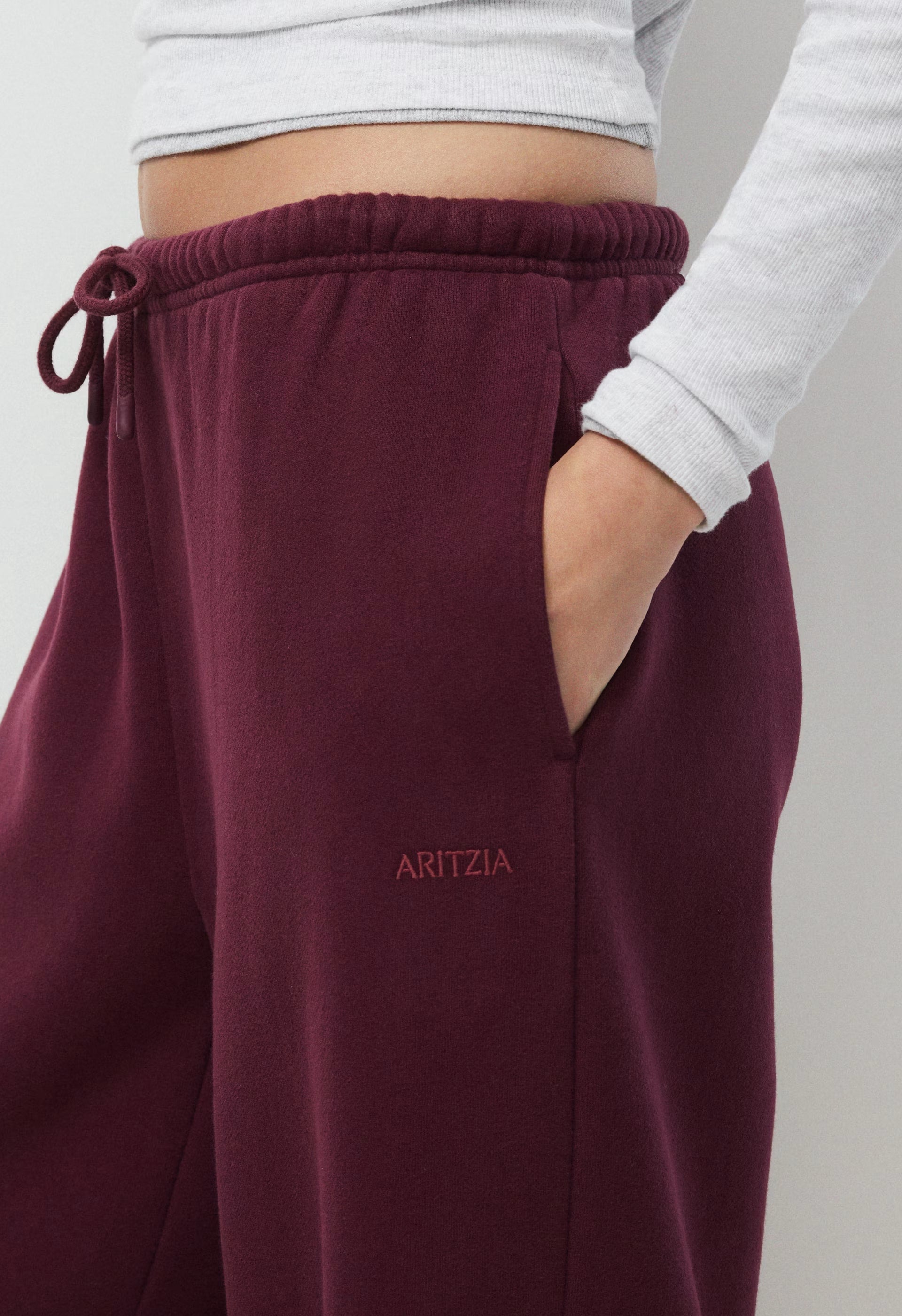 Cozy Sweatfleece Mega Flutter™ Sweatpant - GALA PLUM