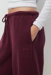 Cozy Sweatfleece Mega Flutter™ Sweatpant - GALA PLUM