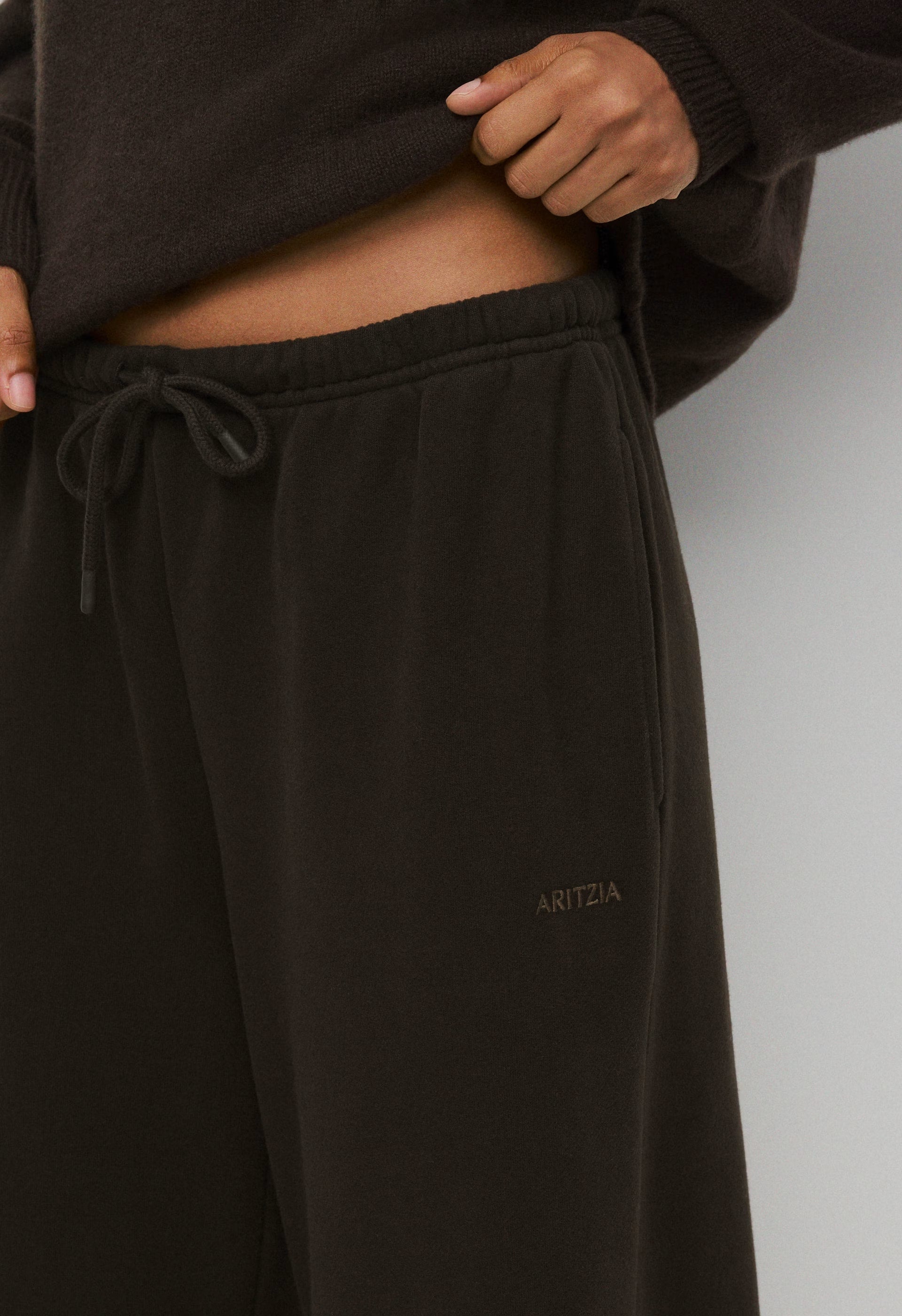 Cozy Sweatfleece Mega Flutter™ Sweatpant - CACAO NIB BROWN