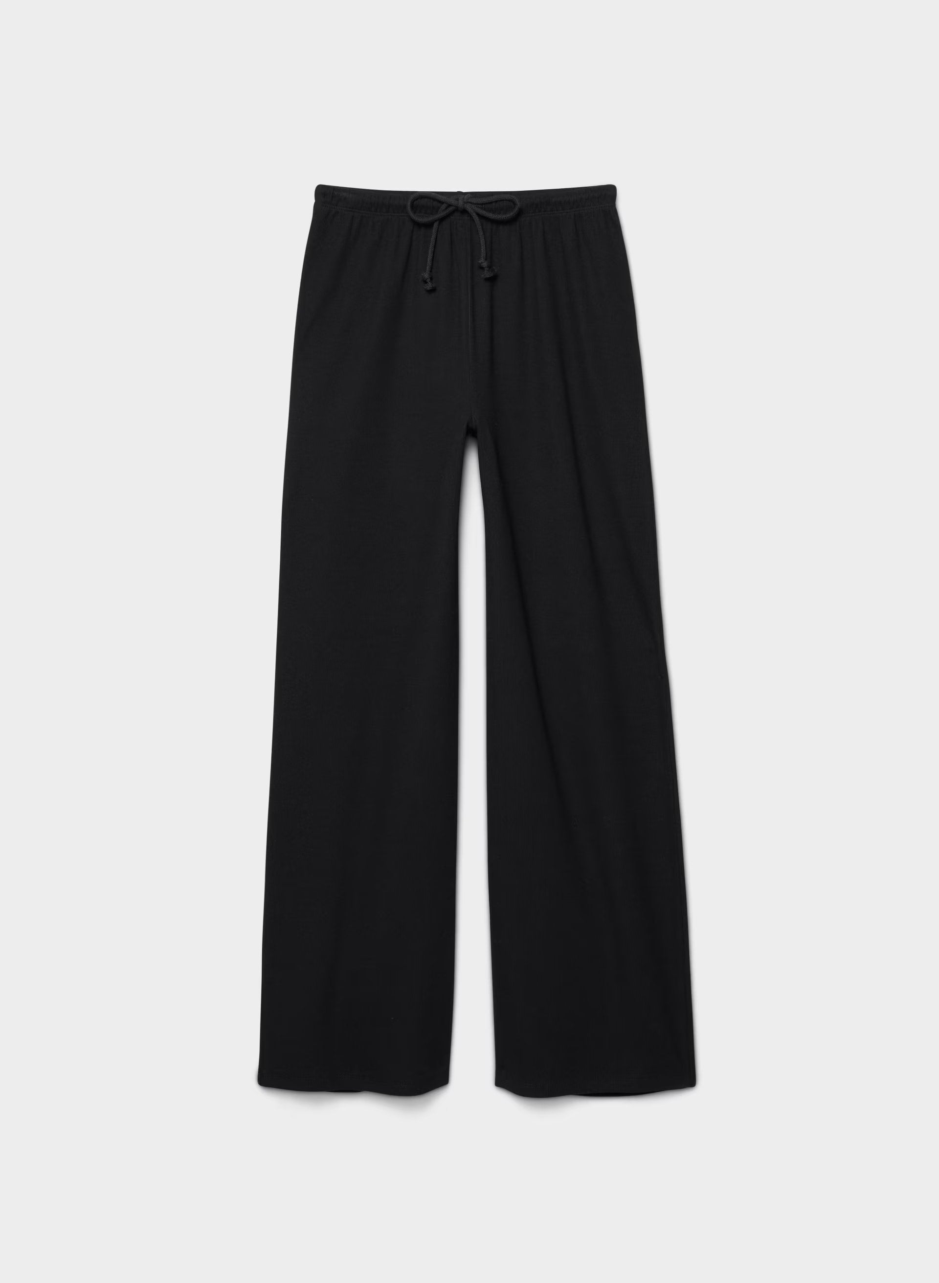 HomeStretch™ Rib Glide Pant - BLACK