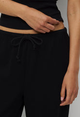 HomeStretch™ Rib Glide Pant - BLACK
