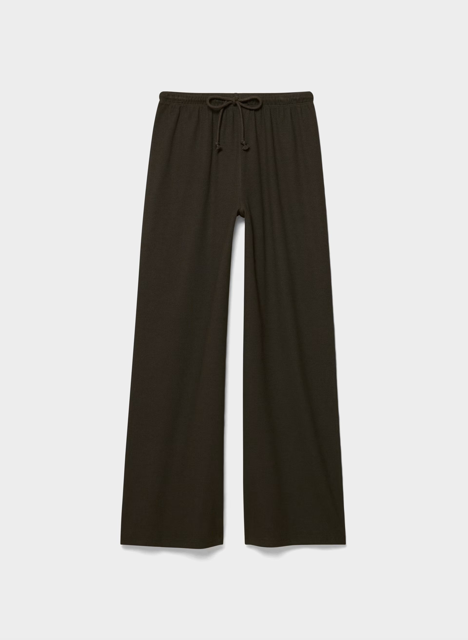 HomeStretch™ Rib Glide Pant - CACAO NIB BROWN