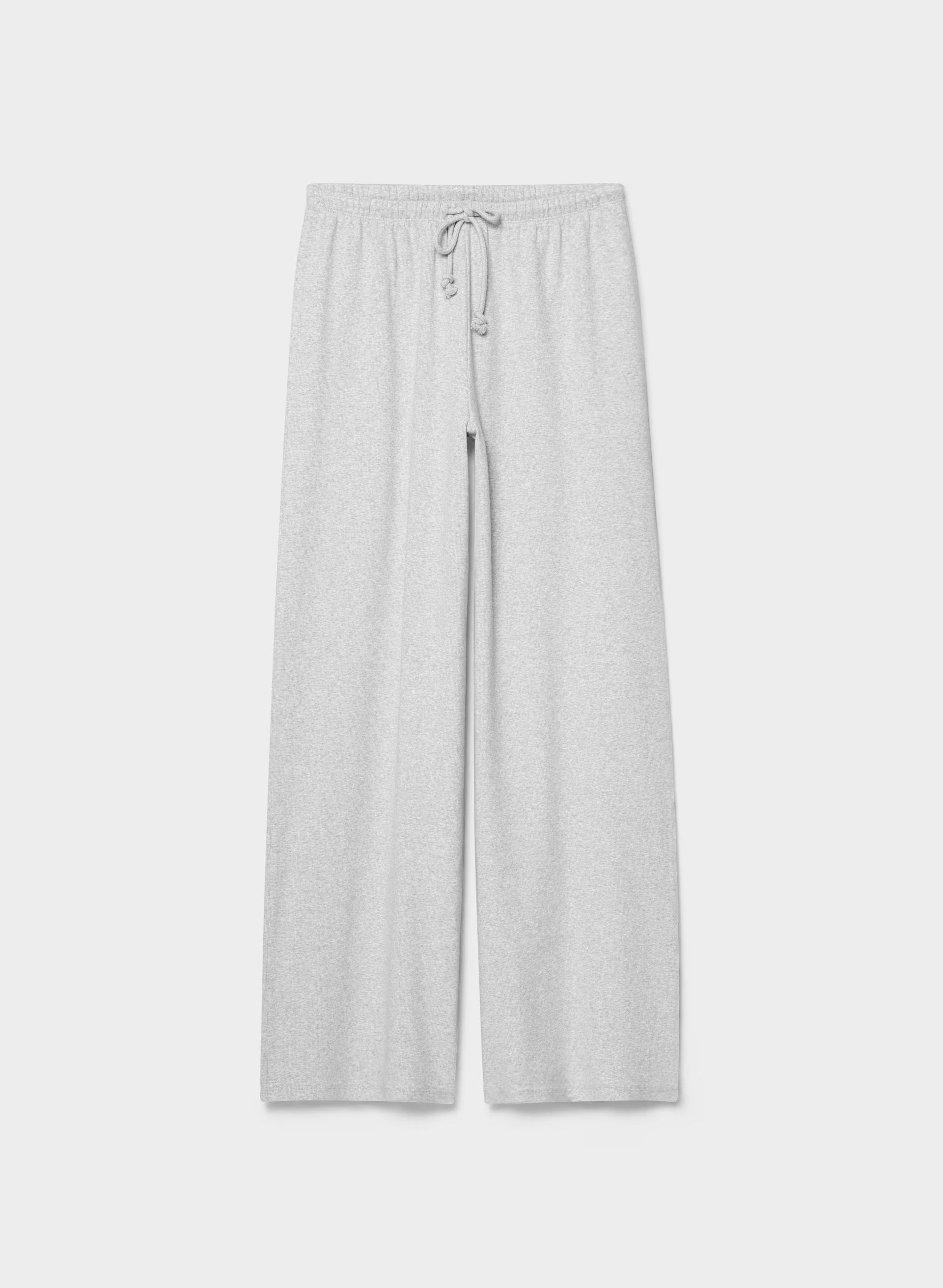 HomeStretch™ Rib Glide Pant - HEATHER CHROME