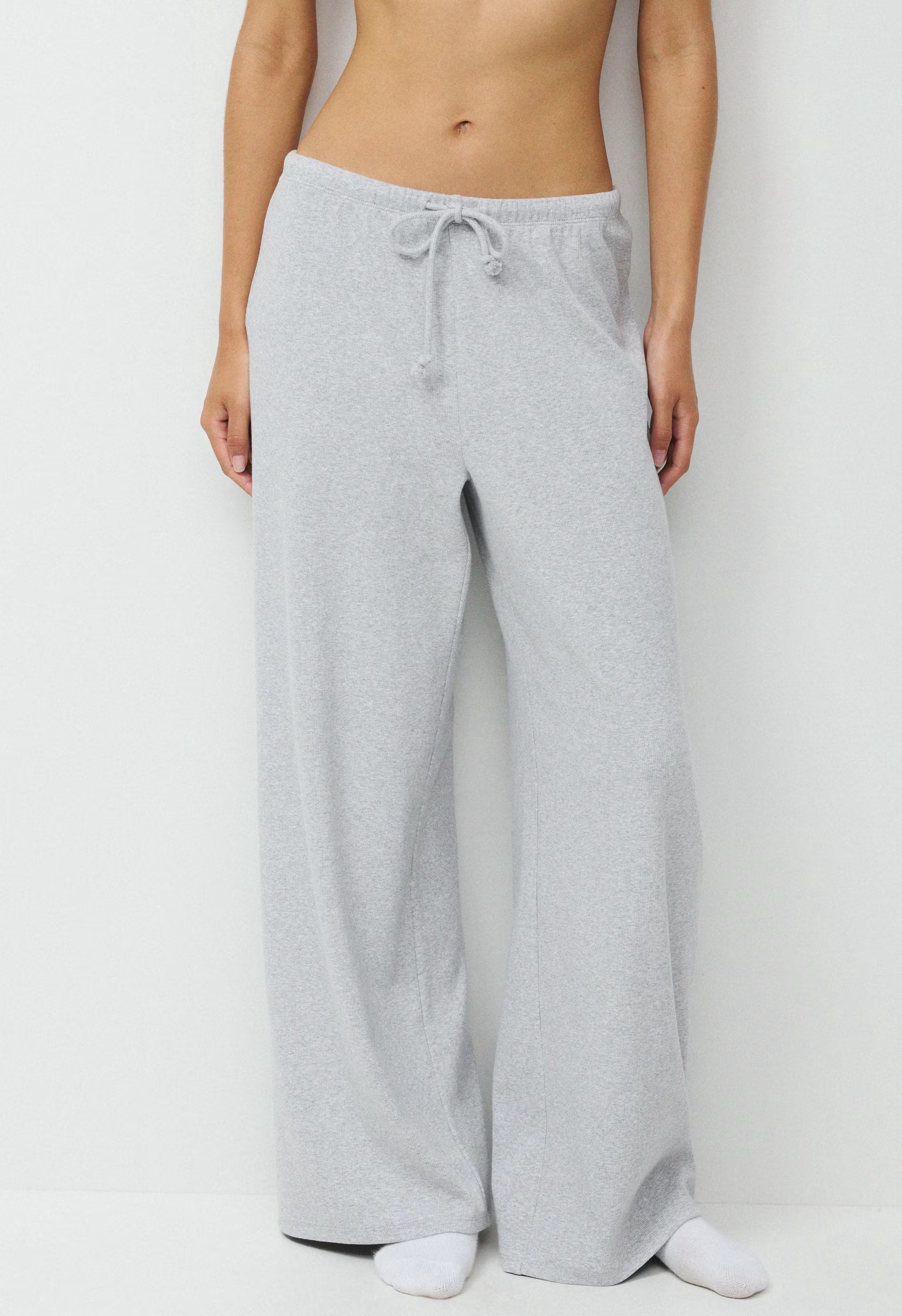 HomeStretch™ Rib Glide Pant - HEATHER CHROME
