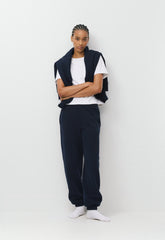 Cozy Sweatfleece Boyfriend Jogger - ADMIRAL NAVY
