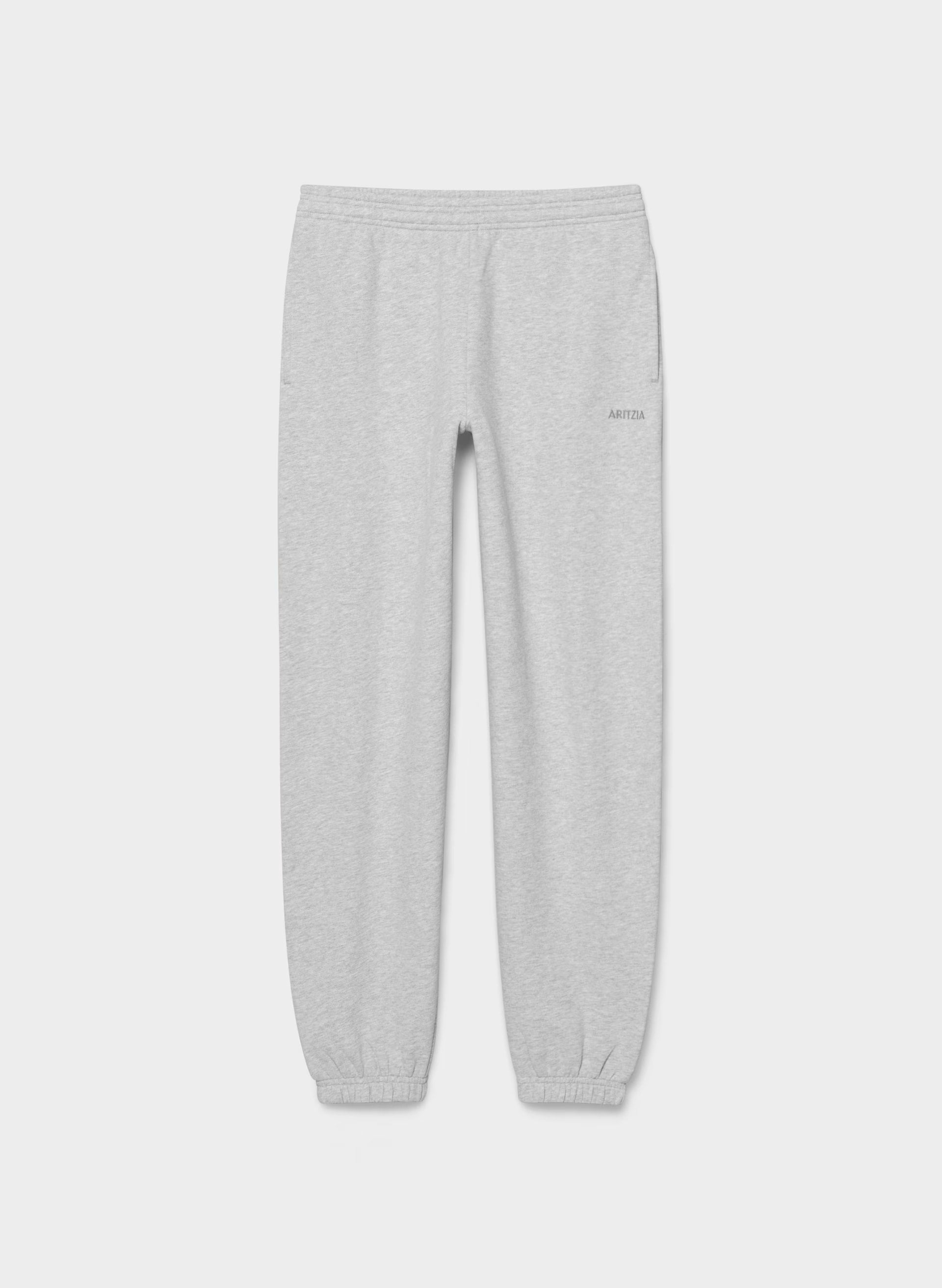 Cozy Sweatfleece Boyfriend Jogger - HEATHER CHROME