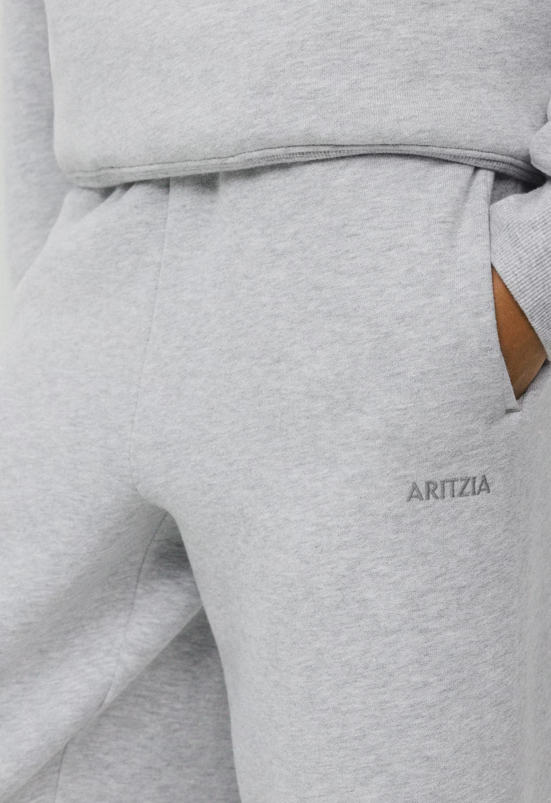 Cozy Sweatfleece Boyfriend Jogger - HEATHER CHROME