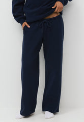 Cozy Sweatfleece Mega Flutter™ Straight Pant - ADMIRAL NAVY