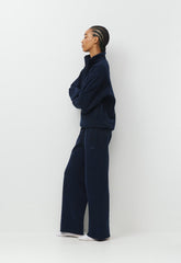 Cozy Sweatfleece Mega Flutter™ Straight Pant - ADMIRAL NAVY