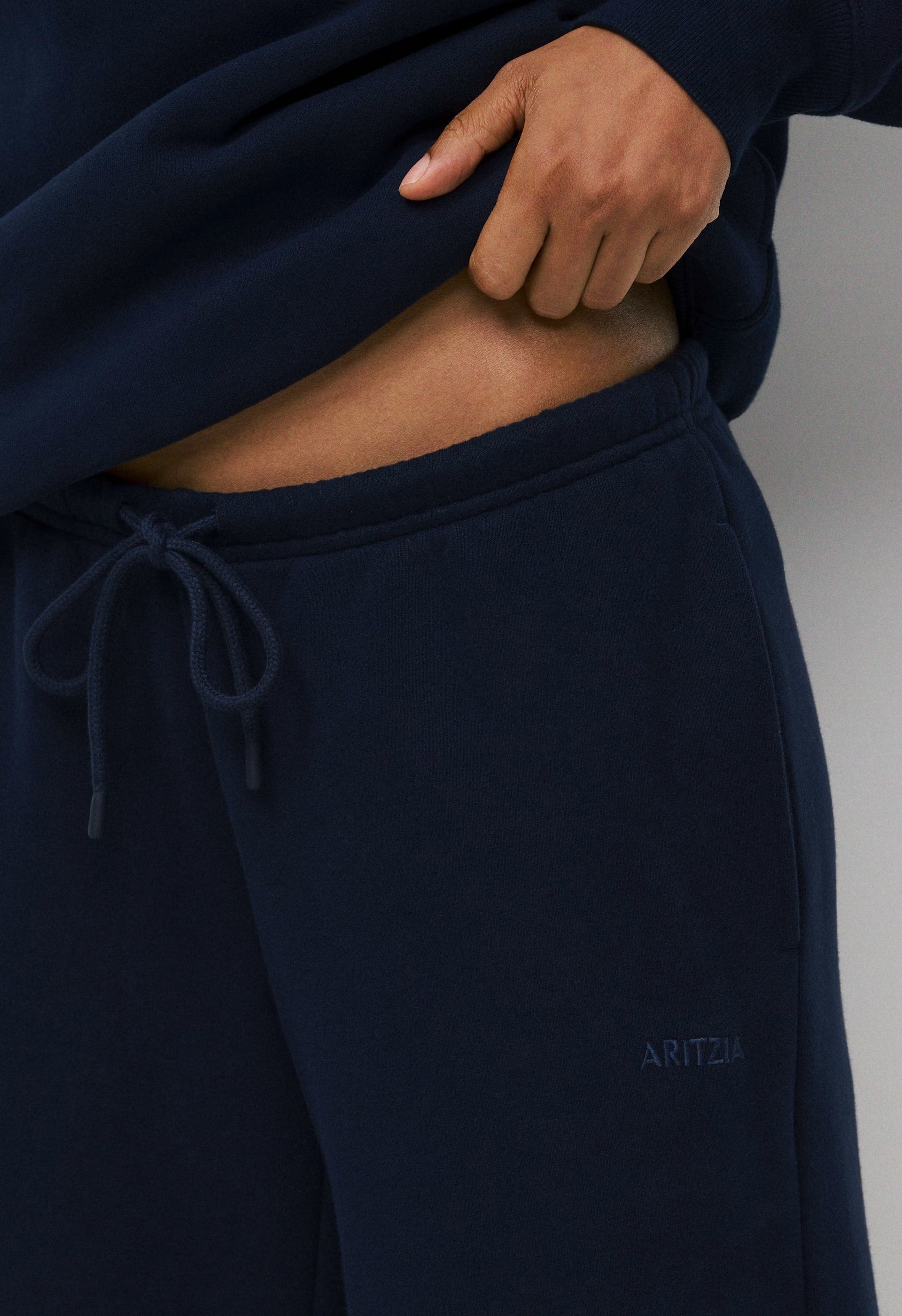 Cozy Sweatfleece Mega Flutter™ Straight Pant - ADMIRAL NAVY