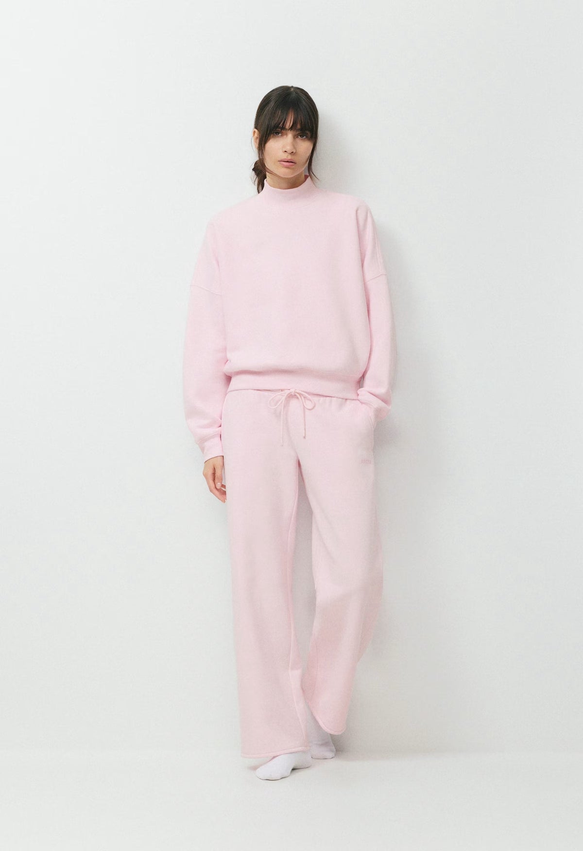 Cozy Sweatfleece Mega Flutter™ Straight Pant - MAGNOLIA
