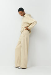 Terry Sweatfleece Mega Barrel Sweatpant - MULLEIN