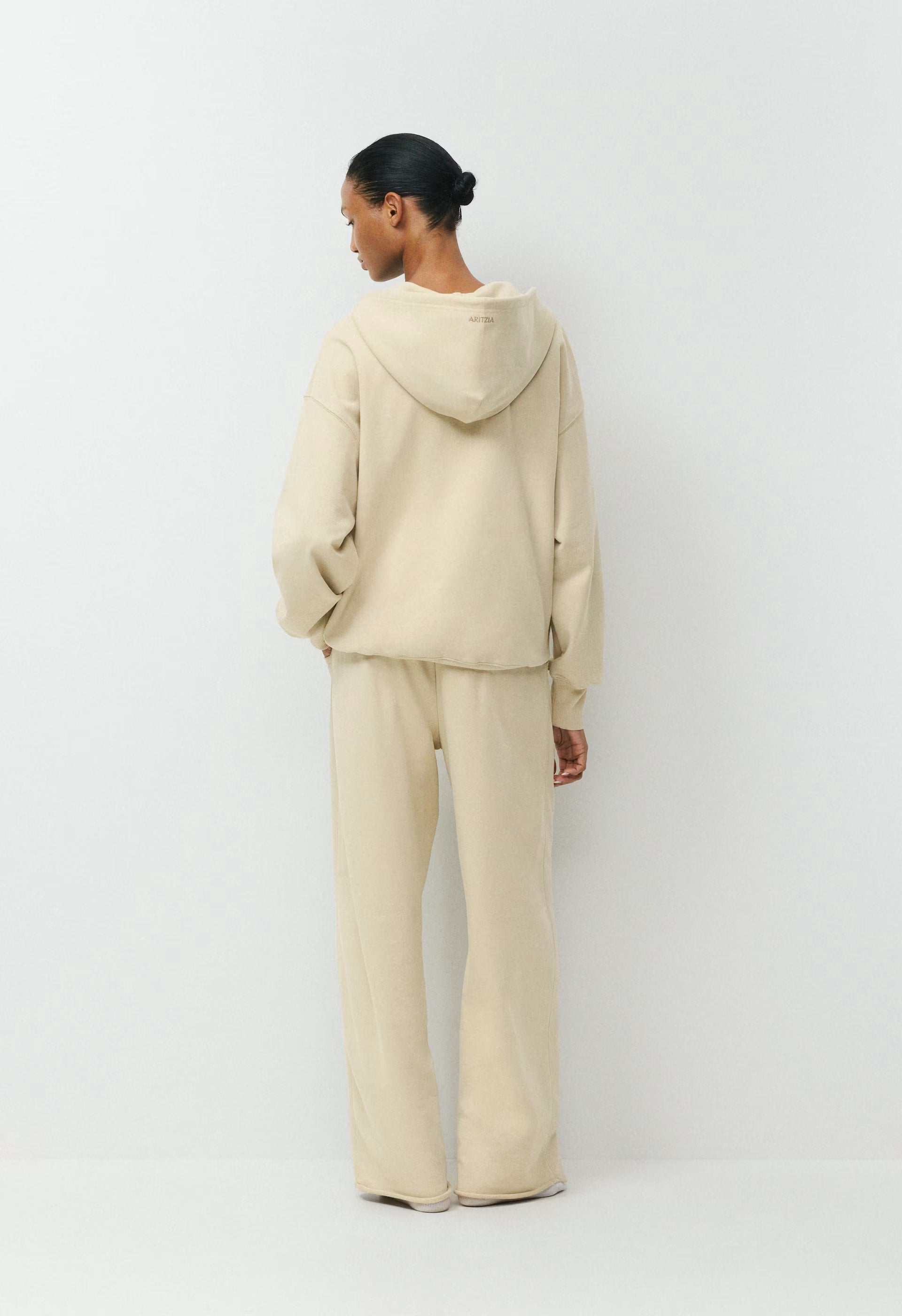 Terry Sweatfleece Mega Barrel Sweatpant - MULLEIN