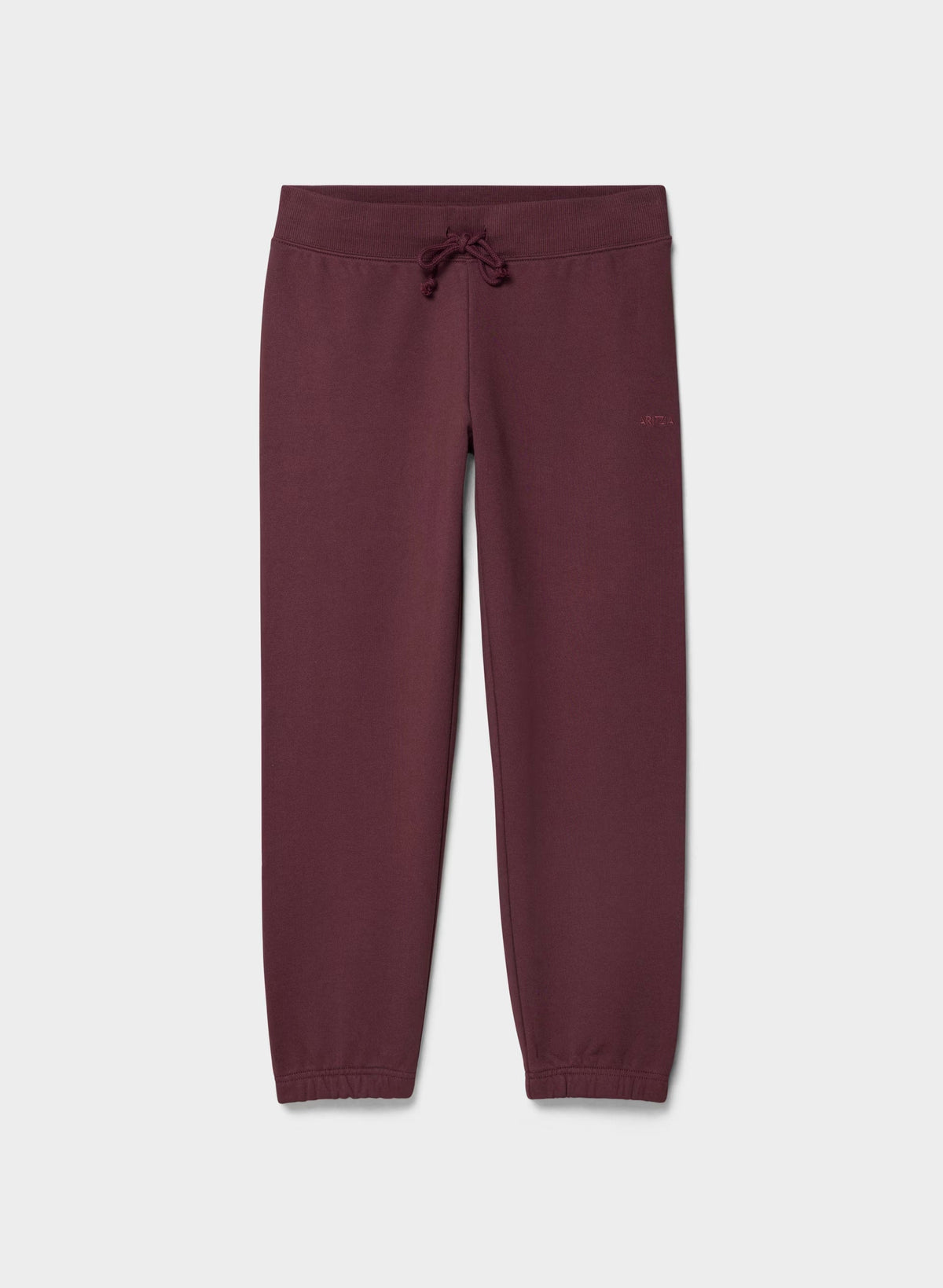 Terry Sweatfleece Perfect Banded Jogger - GALA PLUM