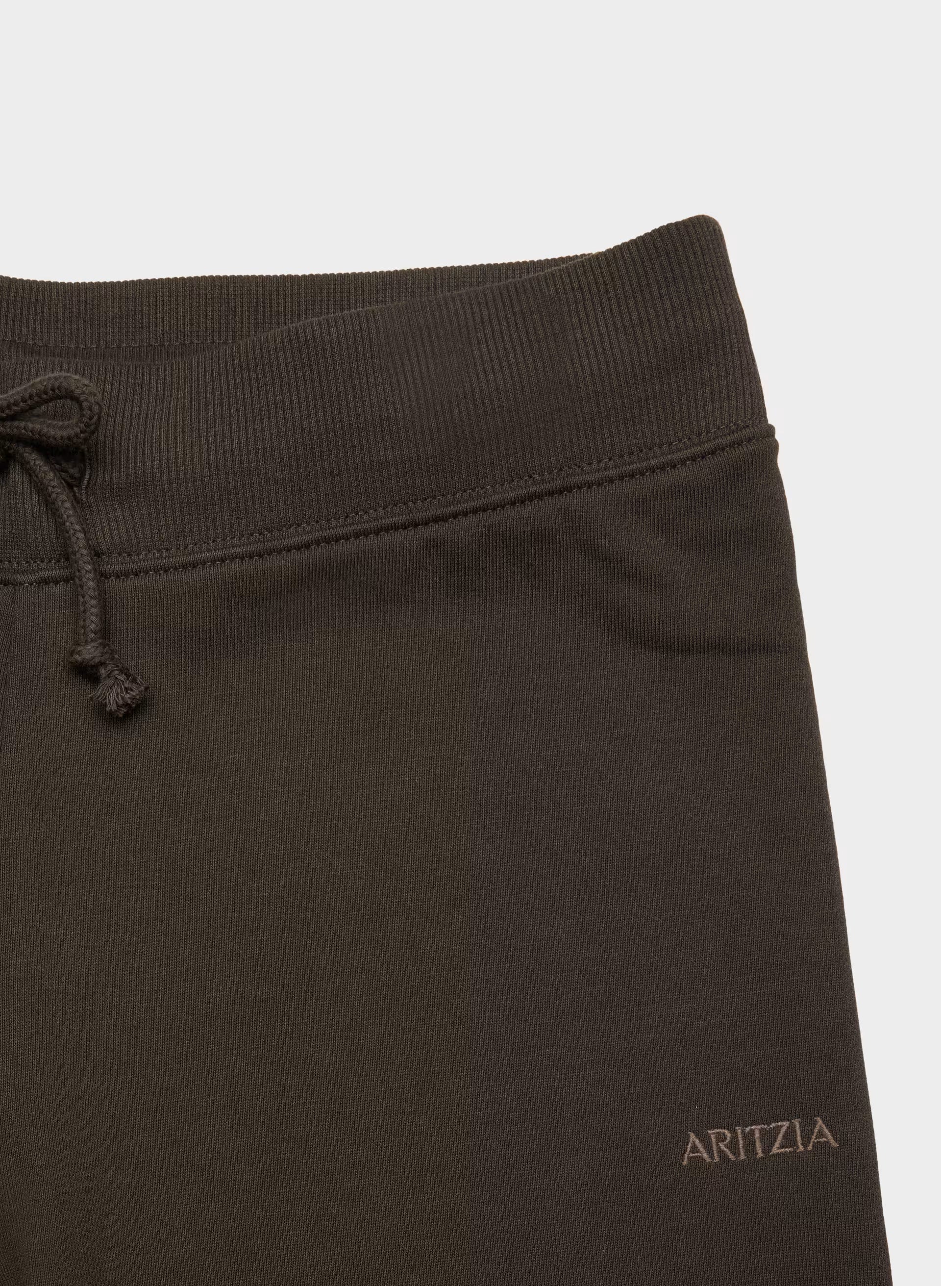 Terry Sweatfleece Perfect Banded Jogger - CACAO NIB BROWN