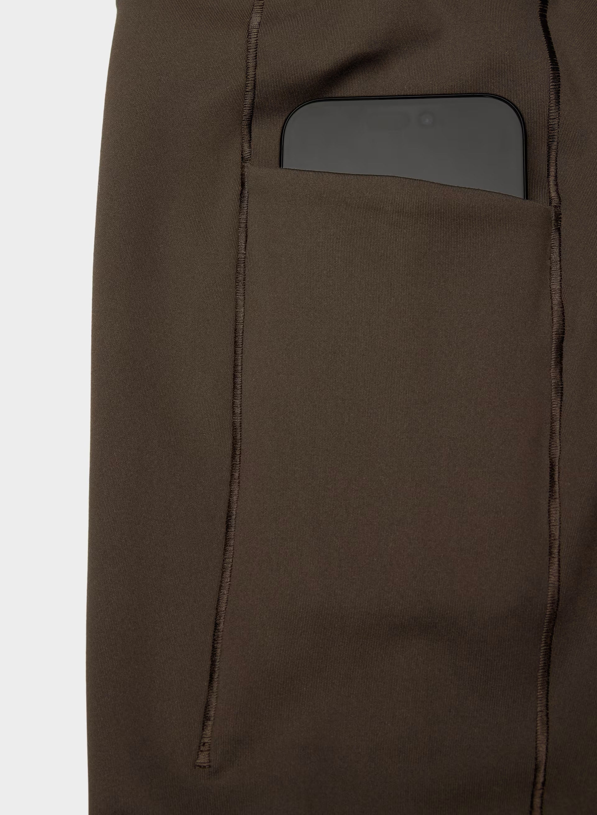 PowerBUTTER™ Ion Infinite Hi-Rise 26 Legging - CACAO NIB BROWN