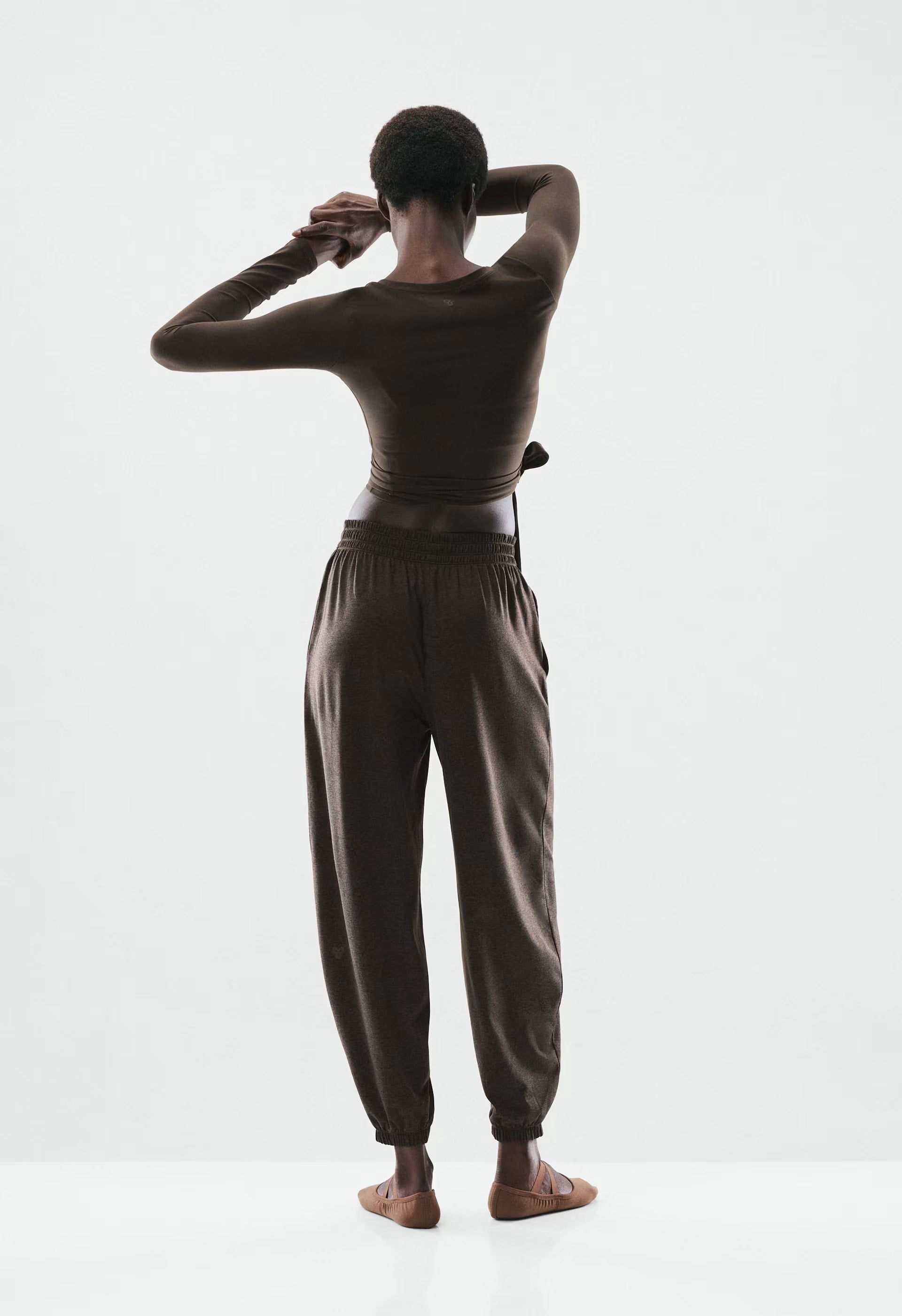 SoftBound™ Flowstate Pant - HTHR CACAO NIB BROWN