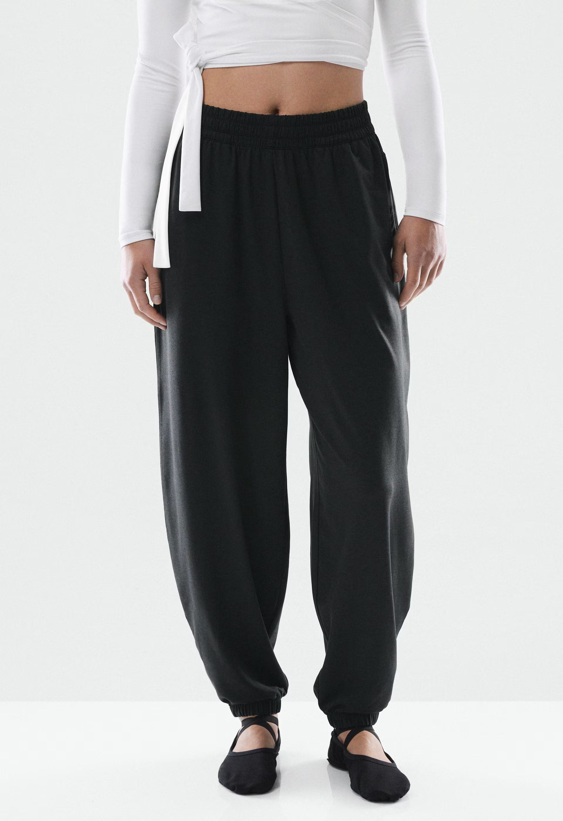 SoftBound™ Flowstate Pant - HEATHER BLACK