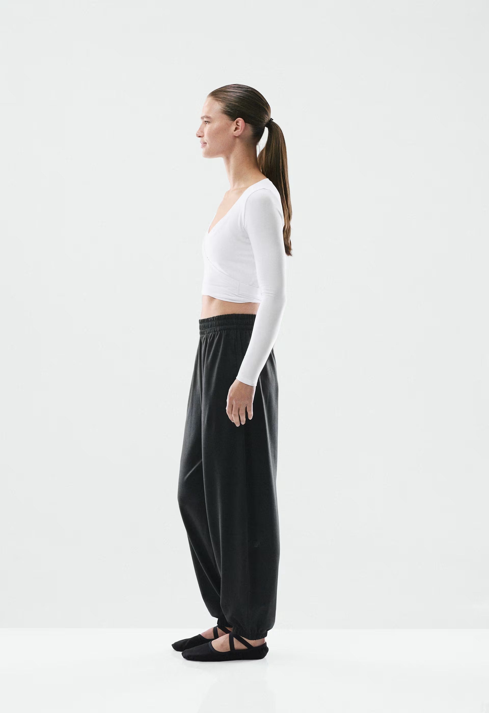 SoftBound™ Flowstate Pant - HEATHER BLACK