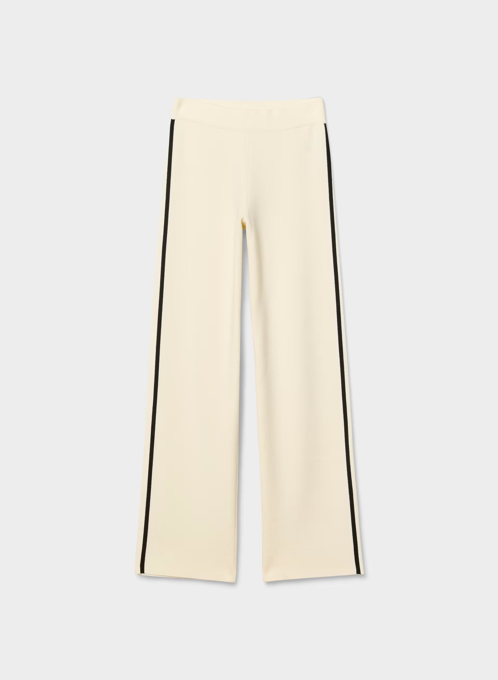 Souvenir Pant - Wonder Yarn - LIGHT BIRCH/BLACK