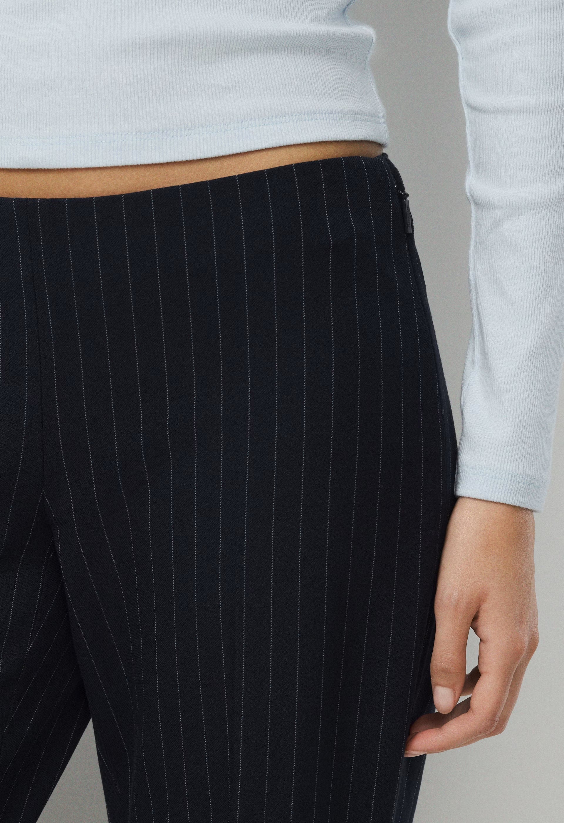 Ashbury Pant - BLK STRP DK NT NVY/GRY