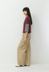 Rodeo Barrel Pant - VINTAGE TAN KHAKI