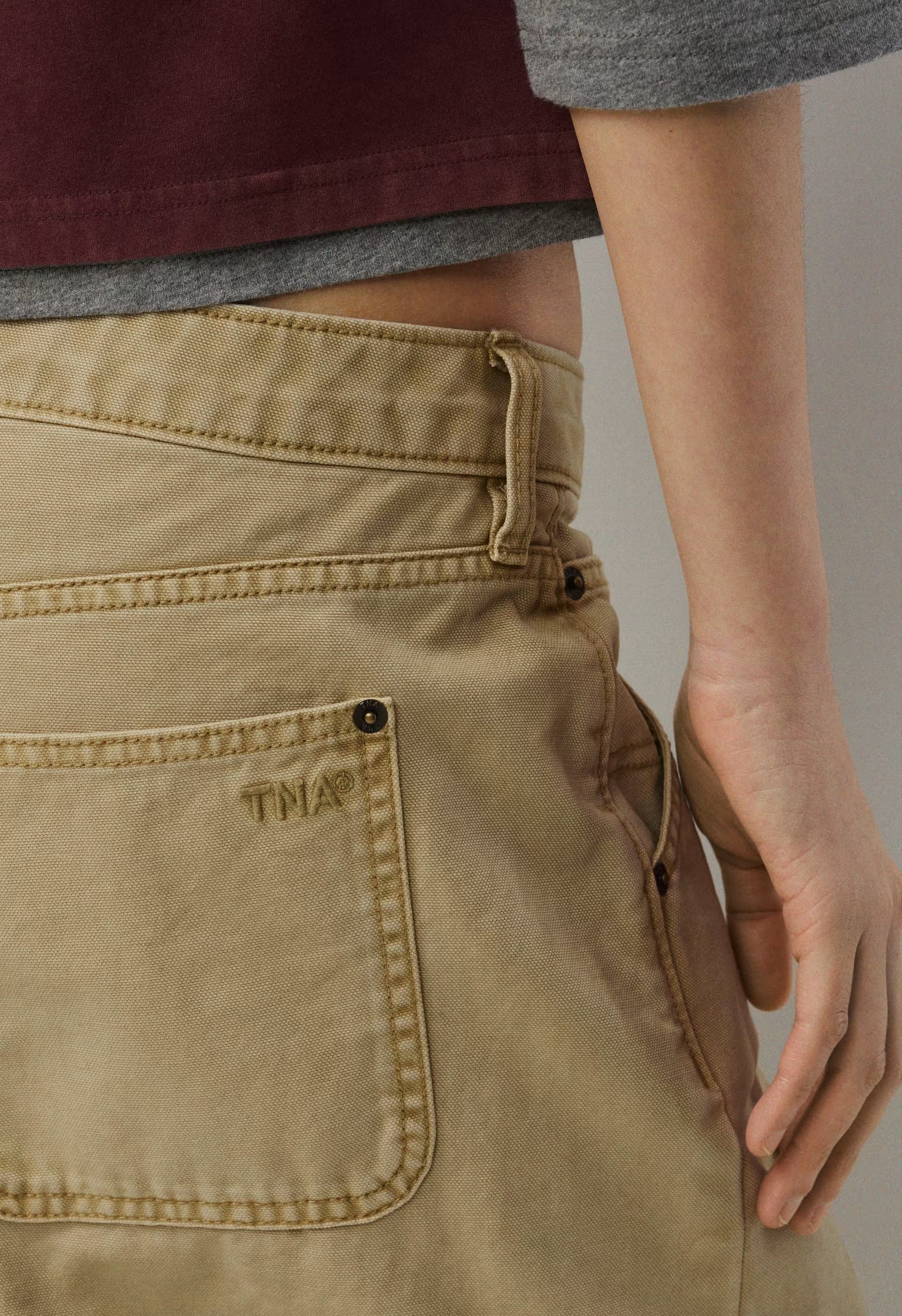 Rodeo Barrel Pant - VINTAGE TAN KHAKI