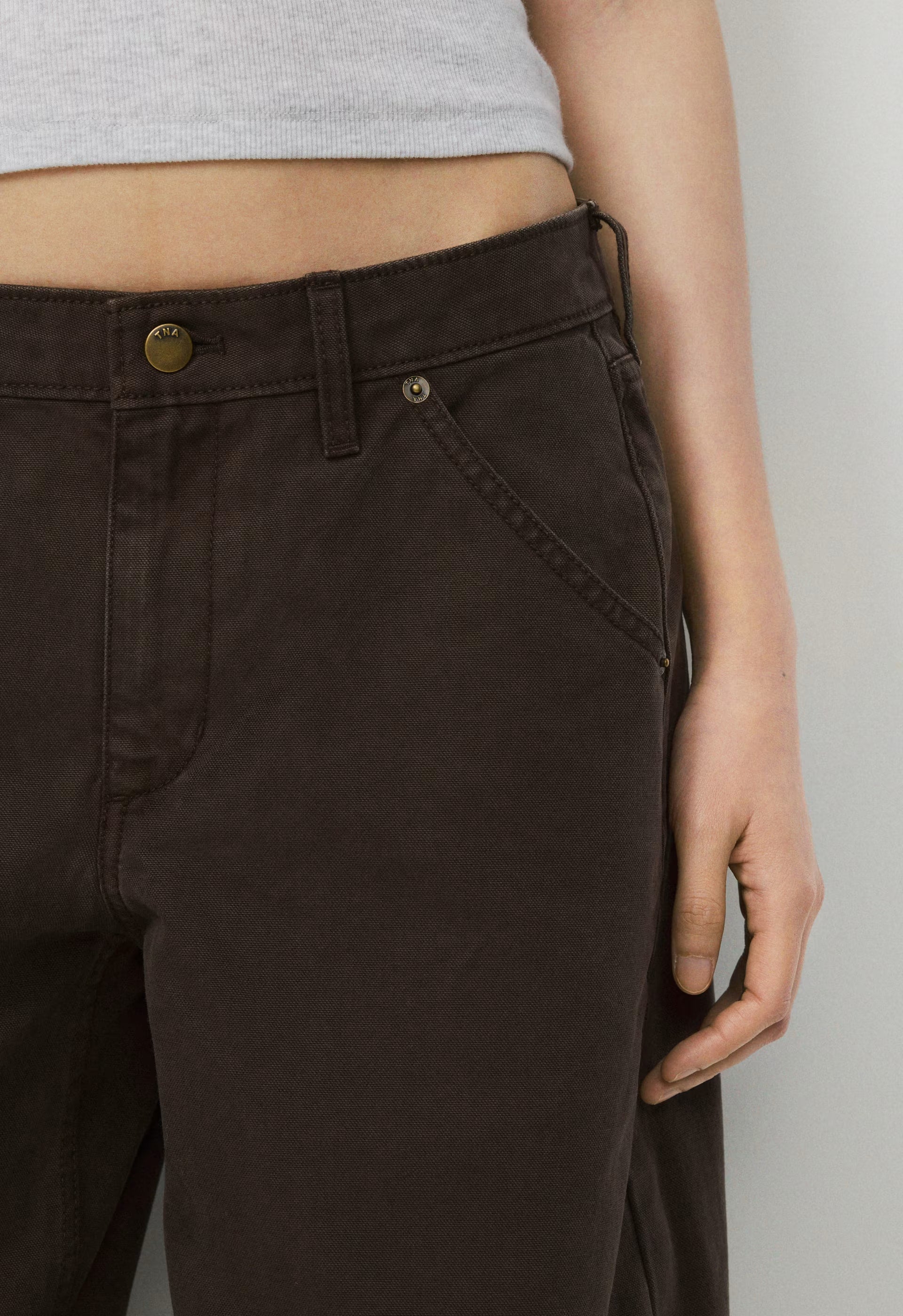 Rodeo Barrel Pant - VINTAGE CCO NB BROWN