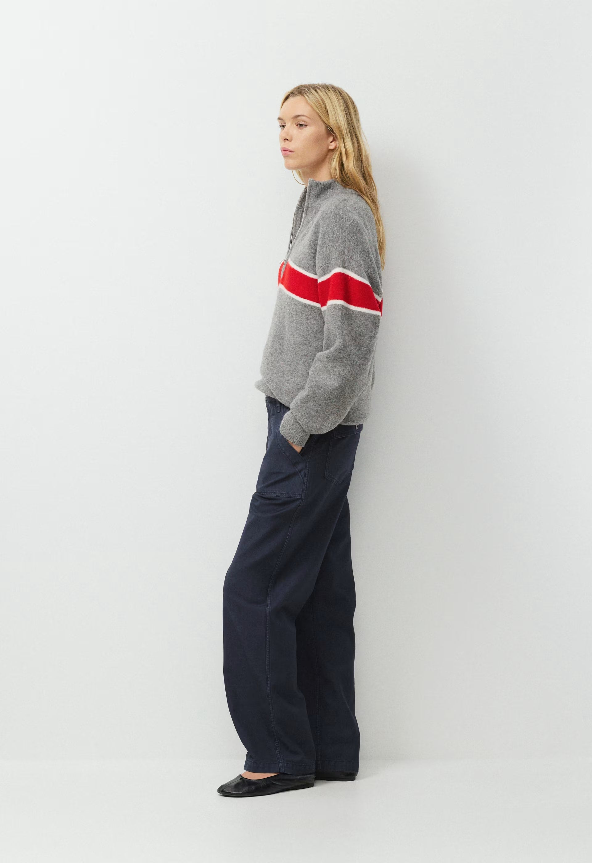 Saddle Pant - LIVED-IN ADMIRAL