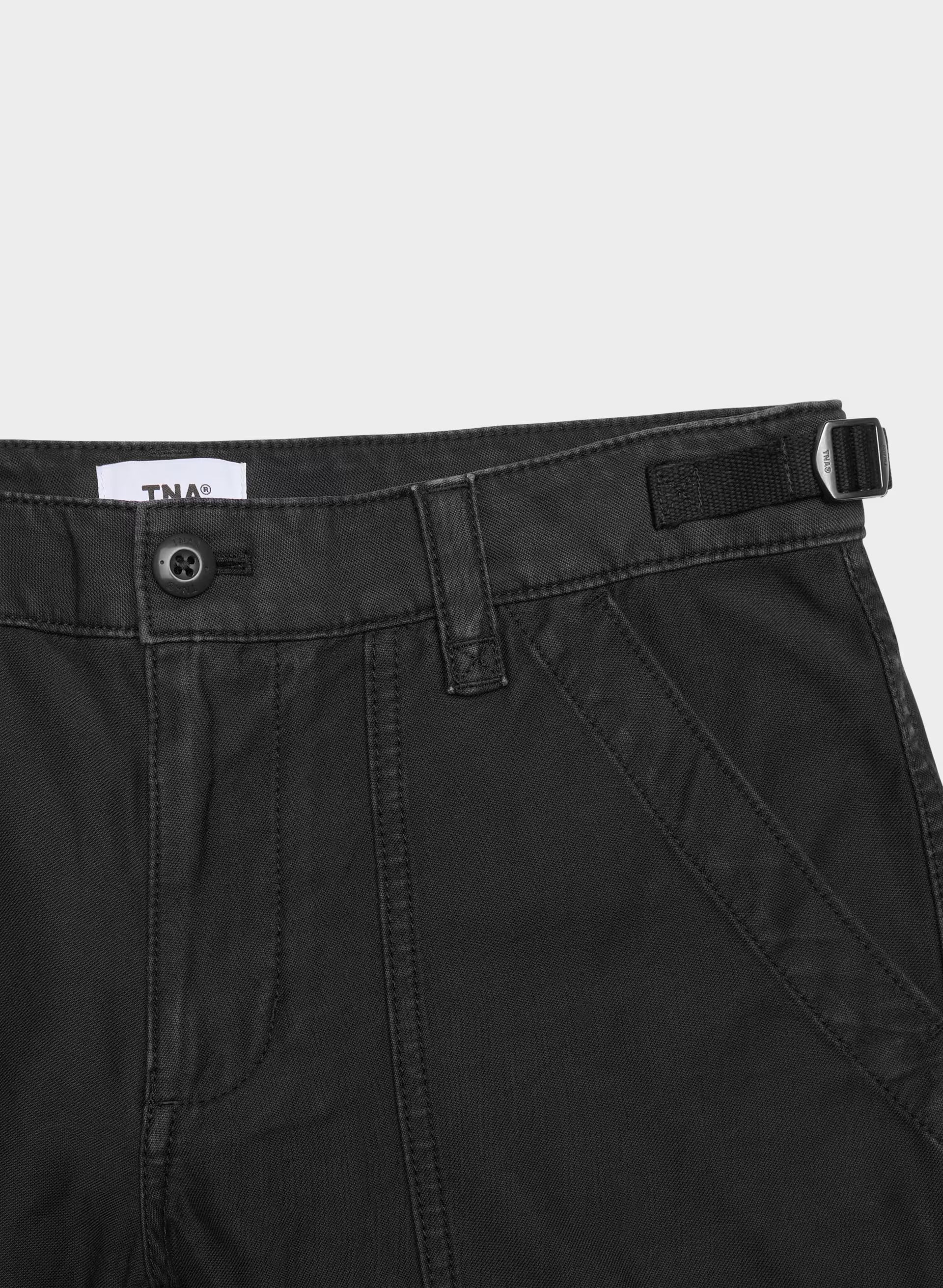Saddle Pant - LIVED-IN BLACK
