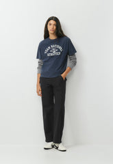 Saddle Pant - LIVED-IN BLACK