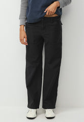 Saddle Pant - LIVED-IN BLACK