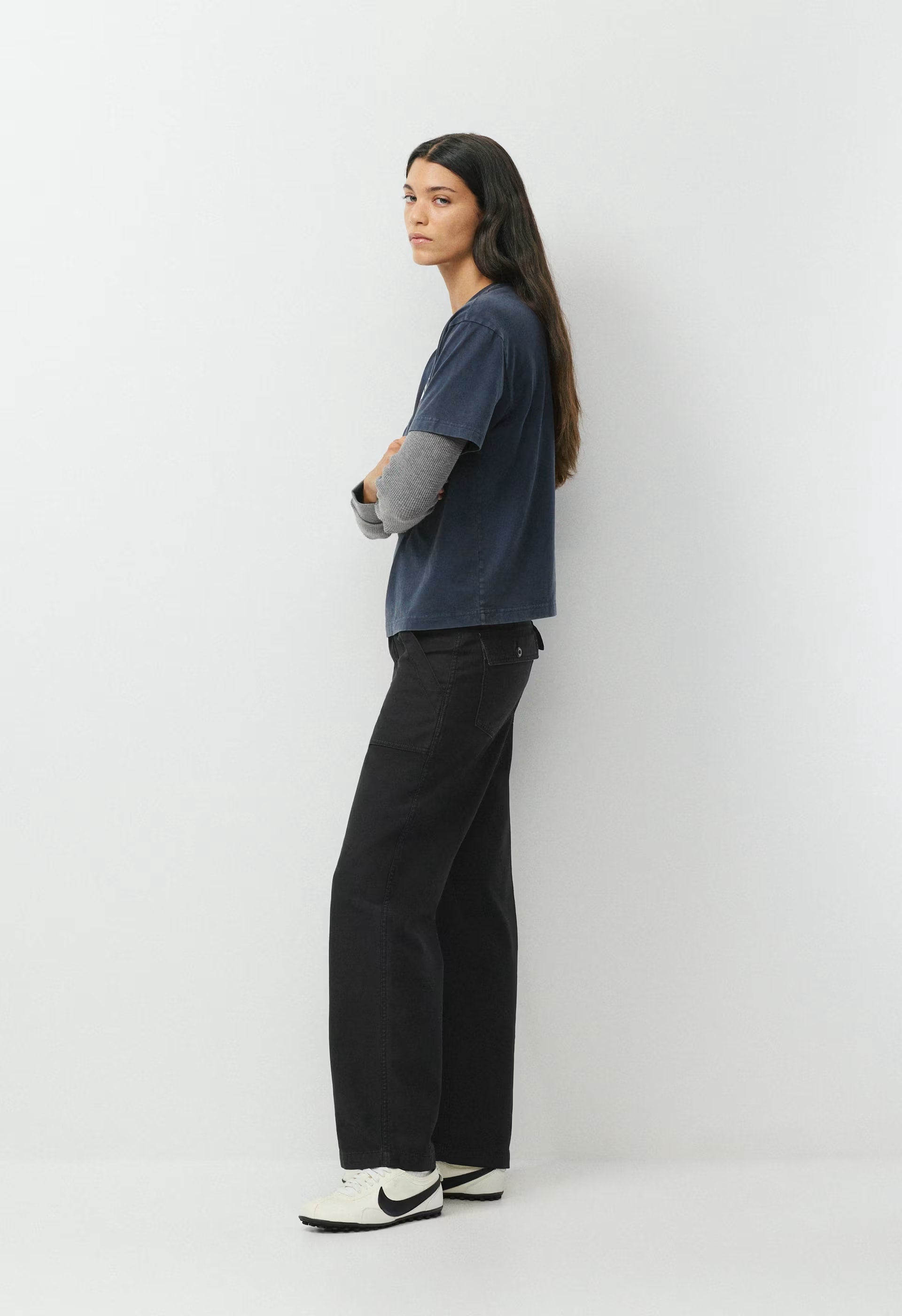 Saddle Pant - LIVED-IN BLACK